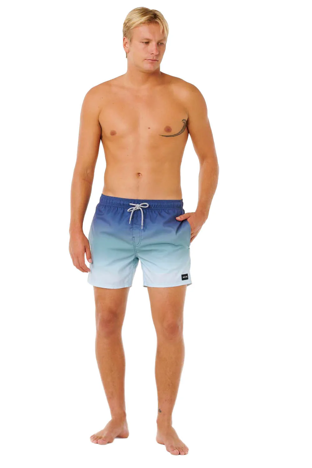 RIP CURL - OFFSET FADE VOLLEY - LIGHT NAVY - Image 2