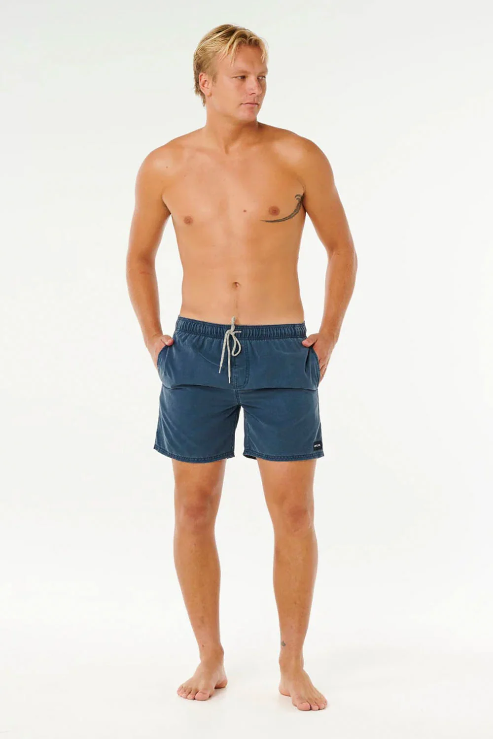 RIP CURL - OFFSET WASHED VOLLEY - NAVY - Image 4