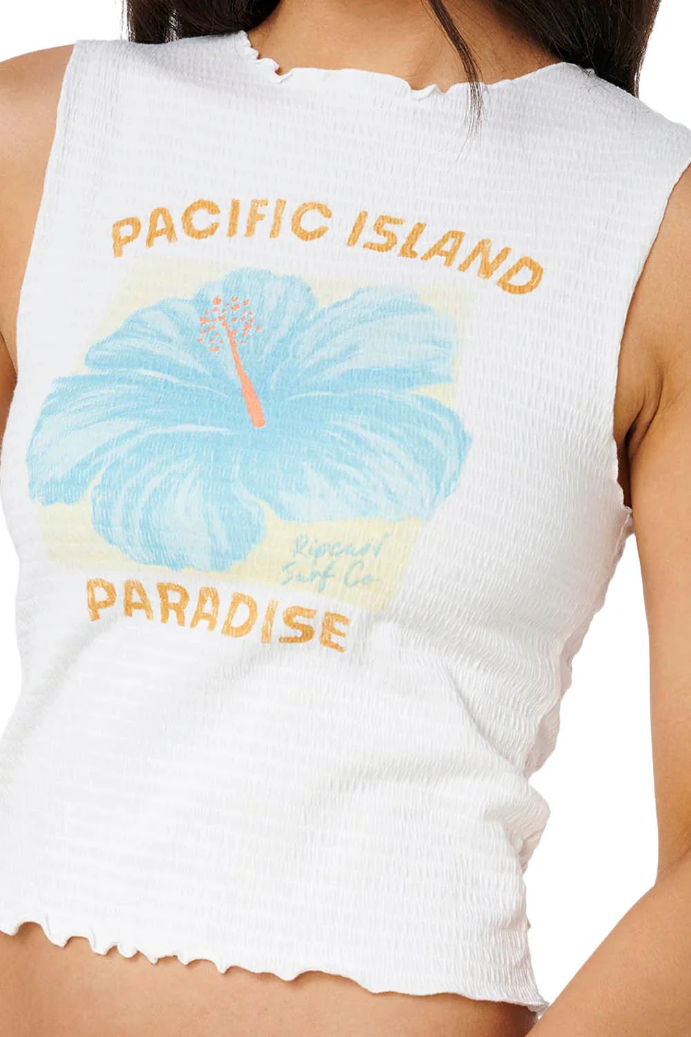 RIP CURL - TOPANGA CANYON SHIRRED TANK - Image 3