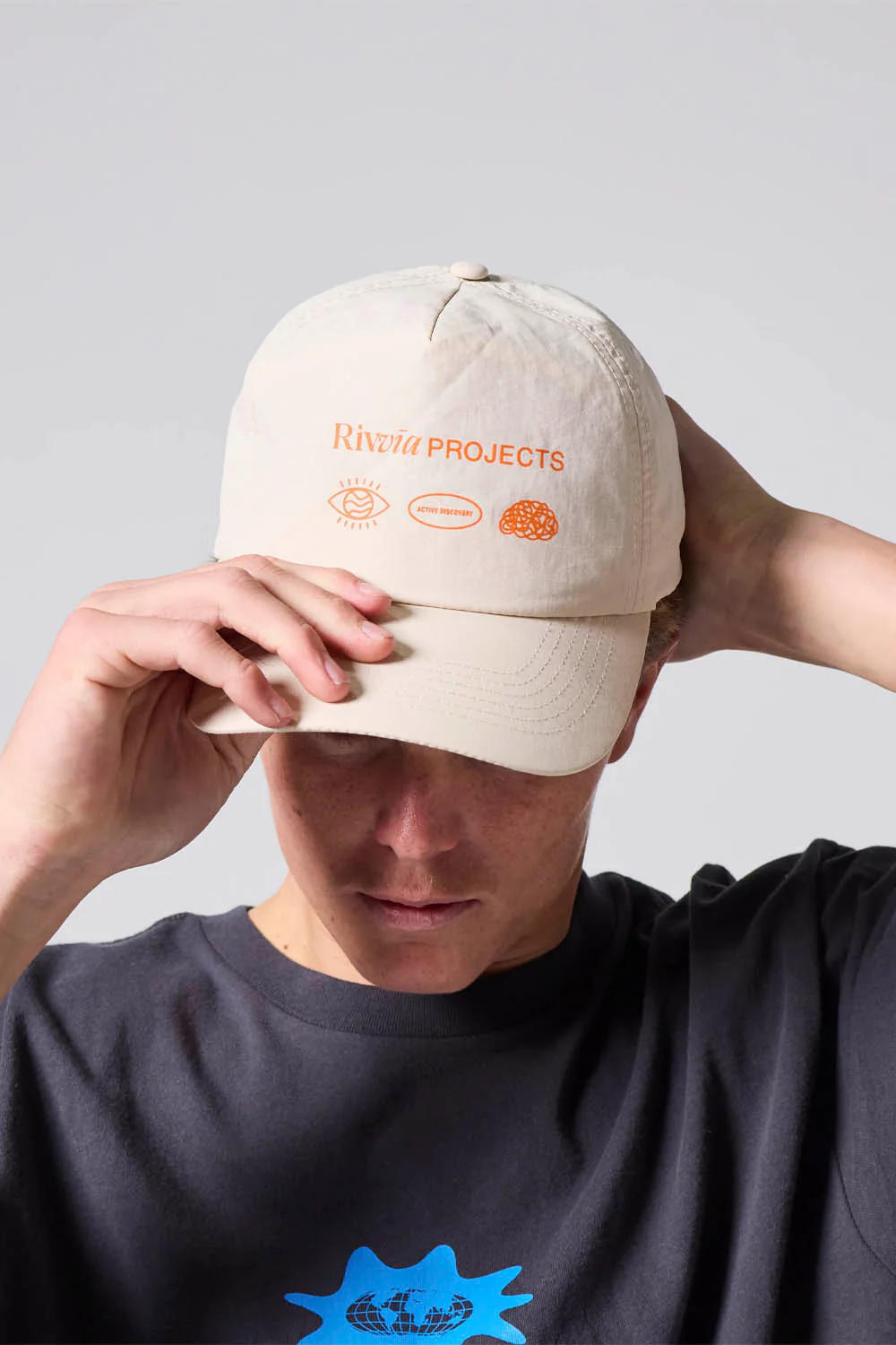 RIVVIA PROJECTS - PROJECTS NYLON CAP - BONE - Image 2