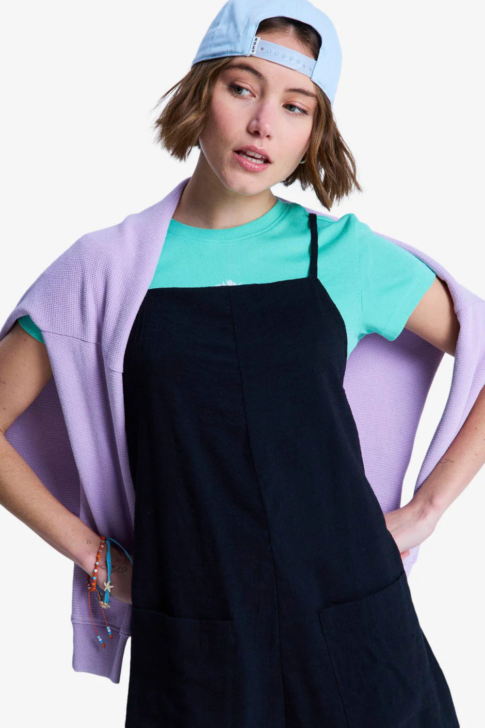 ROXY - LAVENDER HAZE ROMPER - ANTHRACITE - Image 5