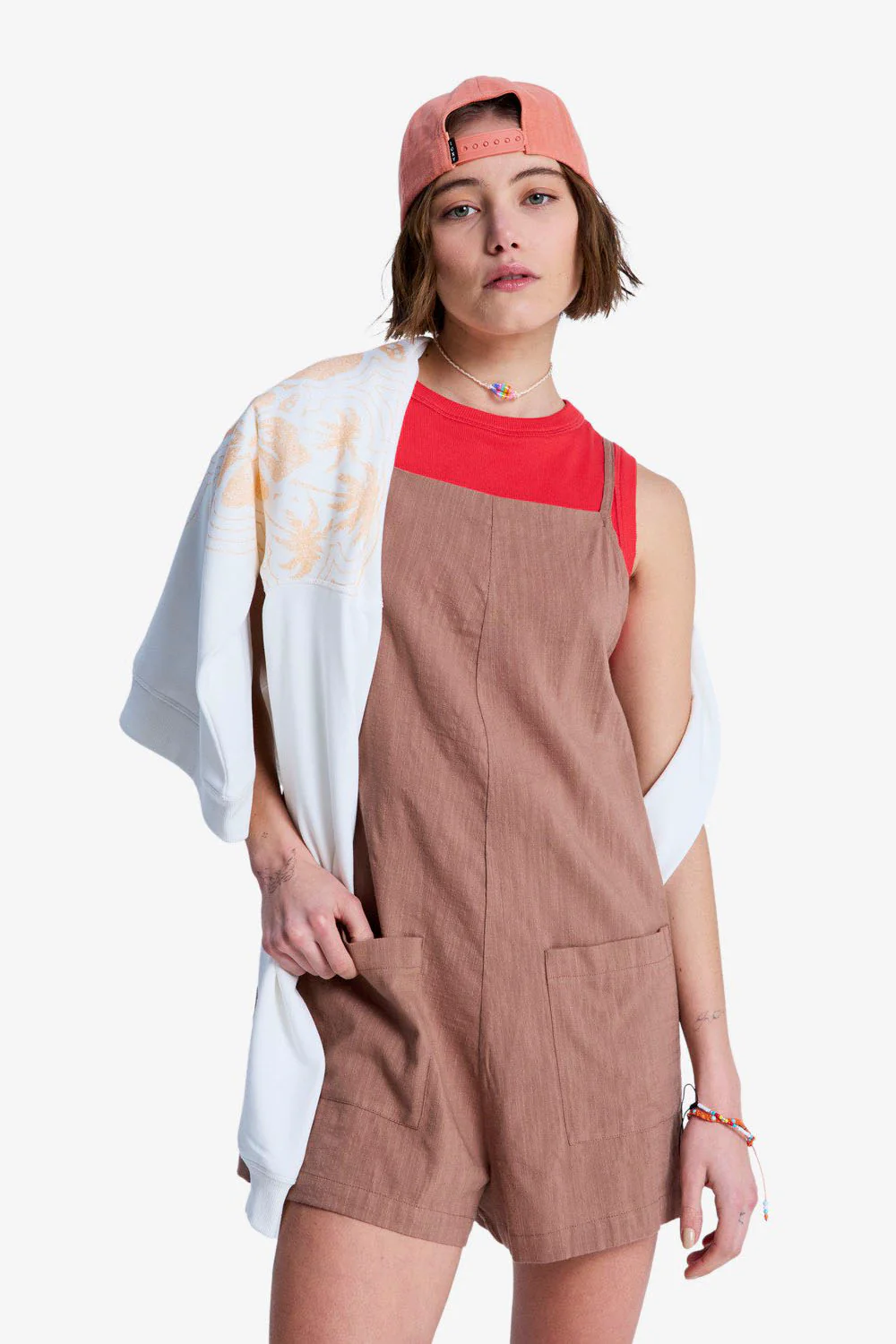 ROXY - LAVENDER HAZE ROMPER - BROWNIE - Image 6