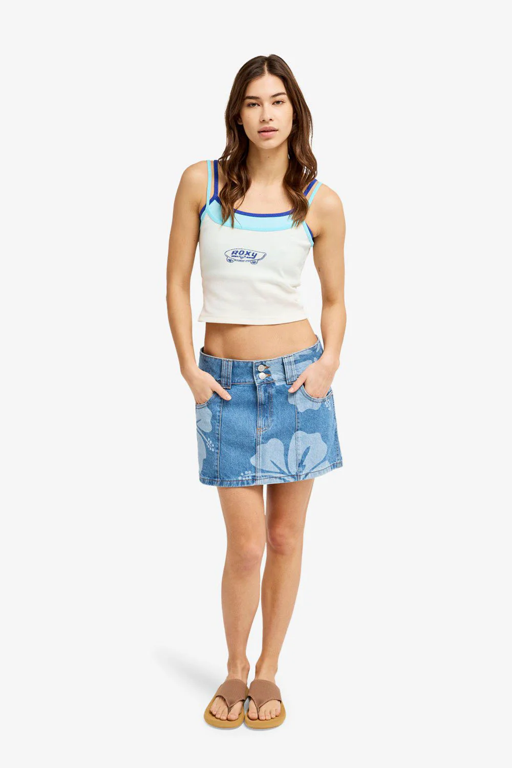 ROXY - STUNNING SPIRIT DENIM SKIRT
