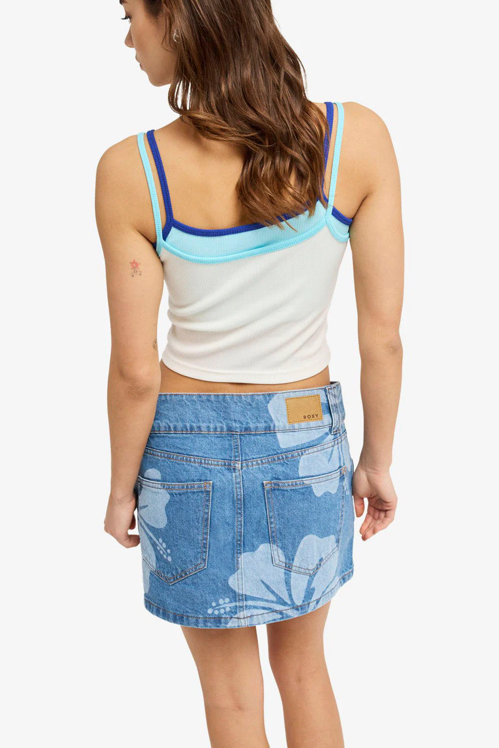 ROXY - STUNNING SPIRIT DENIM SKIRT - Image 2