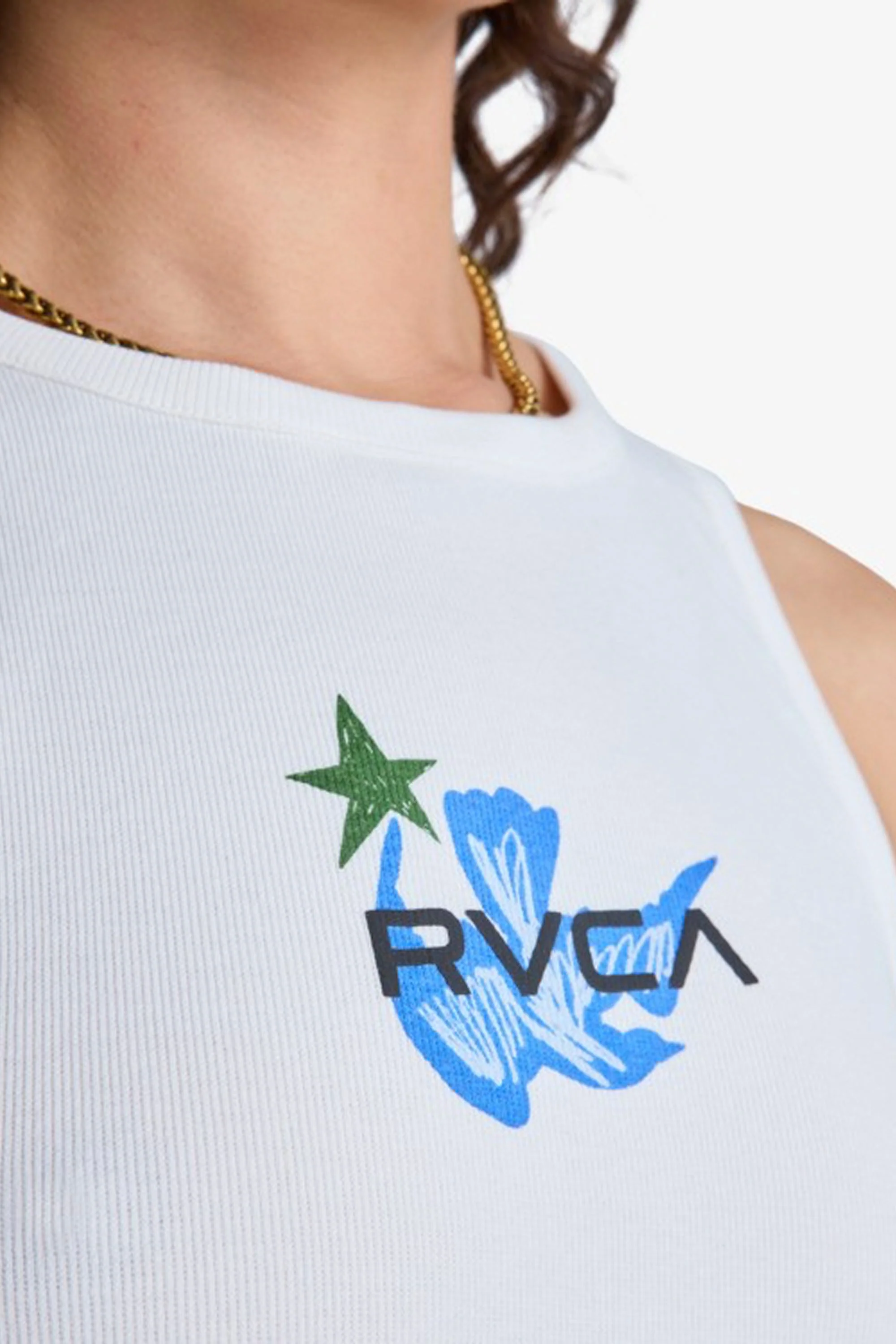 RVCA - AF BIRD LOGO TANK - Image 3