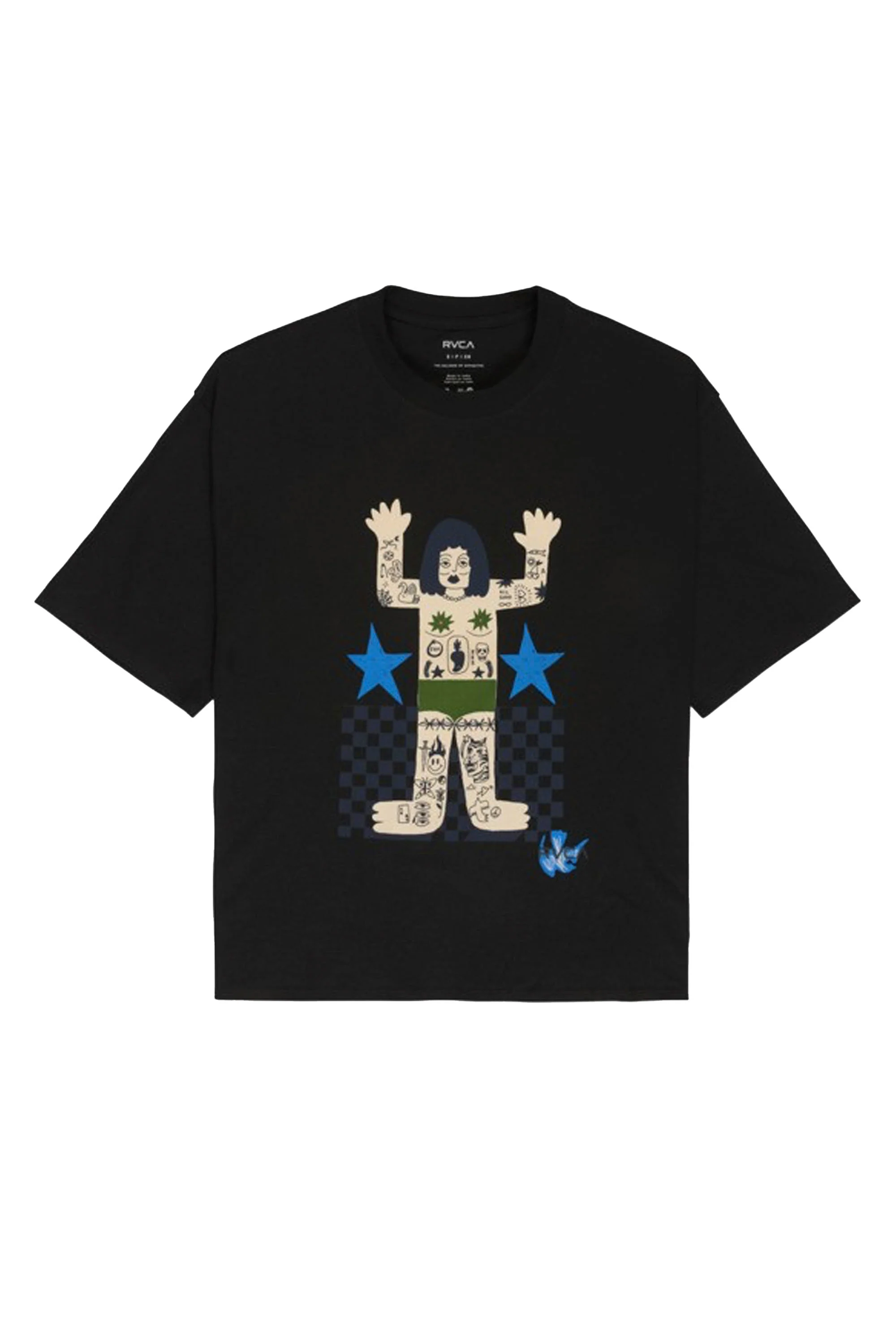 RVCA - AF BONHOMME OVERSIZED TEE - Image 3