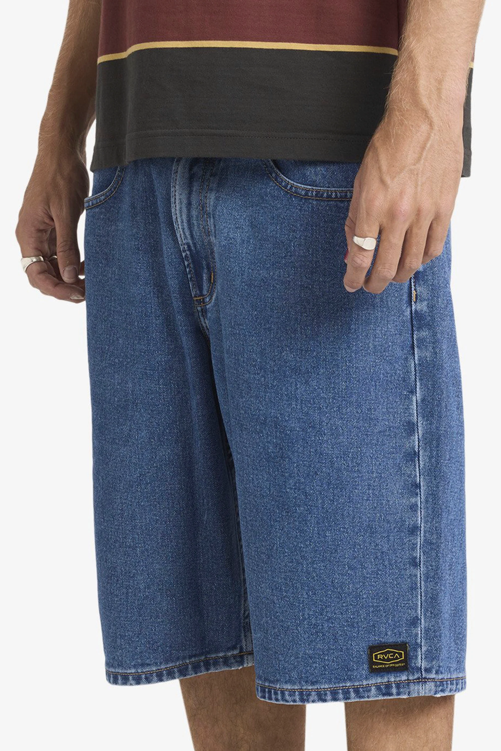 RVCA - DAYSHIFT DENIM SHORT - Image 4