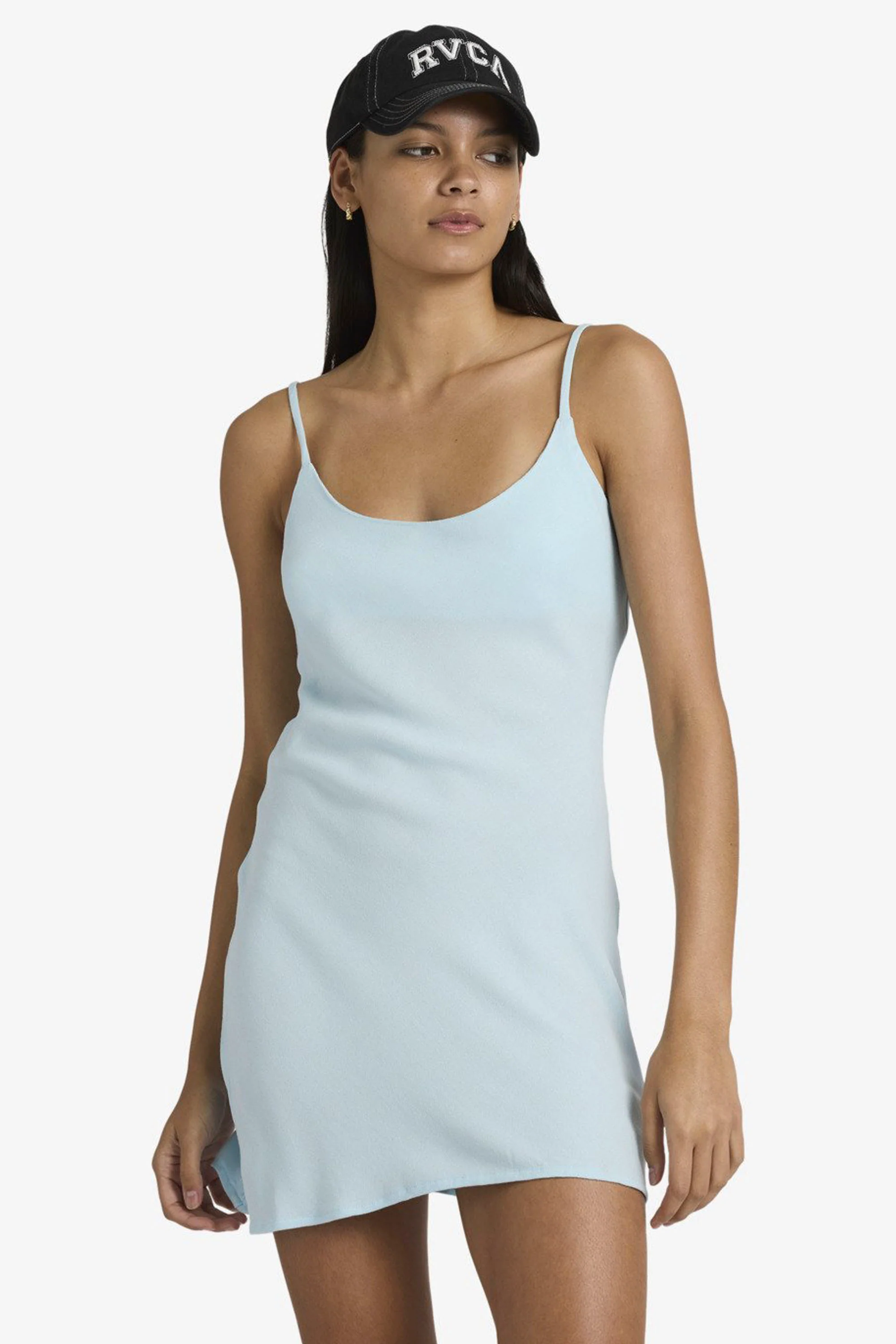 RVCA - MACARTHUR DRESS - CRYSTAL BLUE