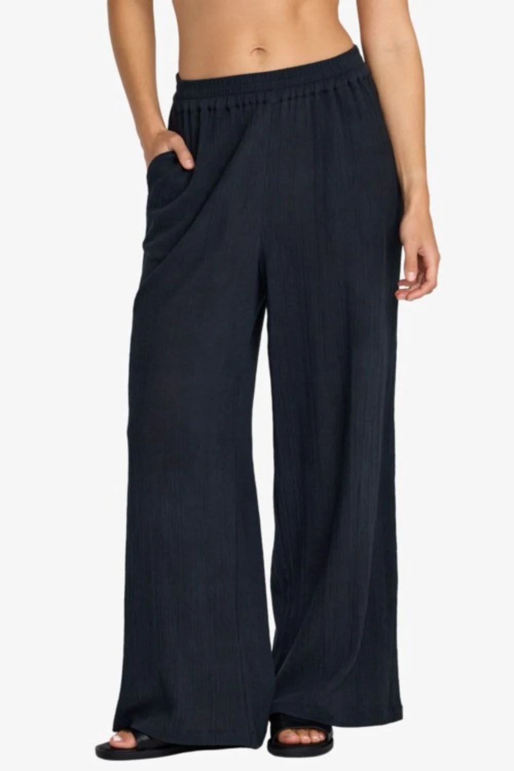 RVCA - NEW YUME WIDE PANT - RVCA BLACK