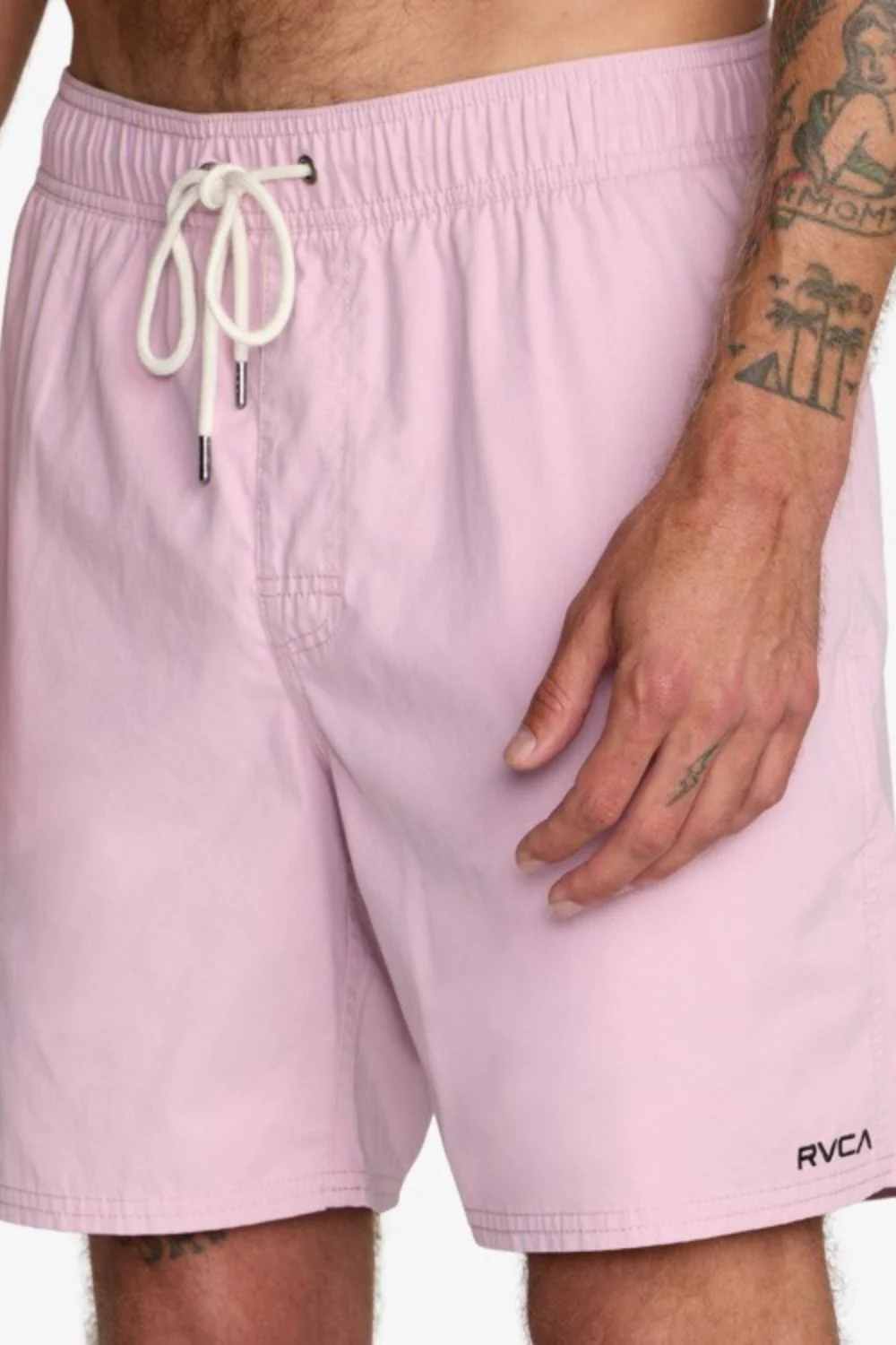RVCA - OPPOSITES ELASTIC BOARDSHORT - DUSTY PINK - Image 3