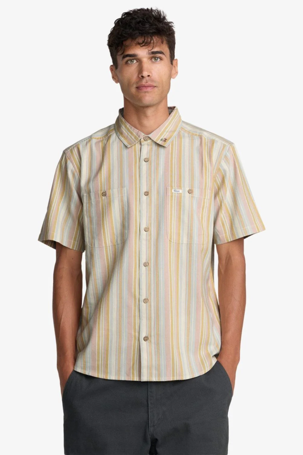 RVCA - TALUM SHIRT - CERAMIC