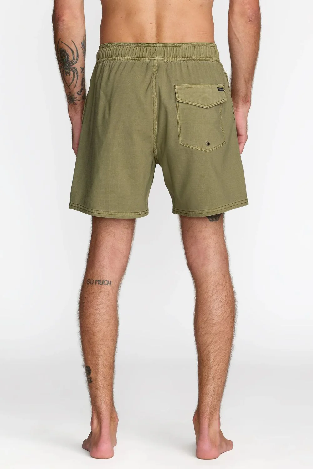 RVCA - VA PIGMENT ELASTIC SHORT 16 - MARTINI OLIVE - Image 2
