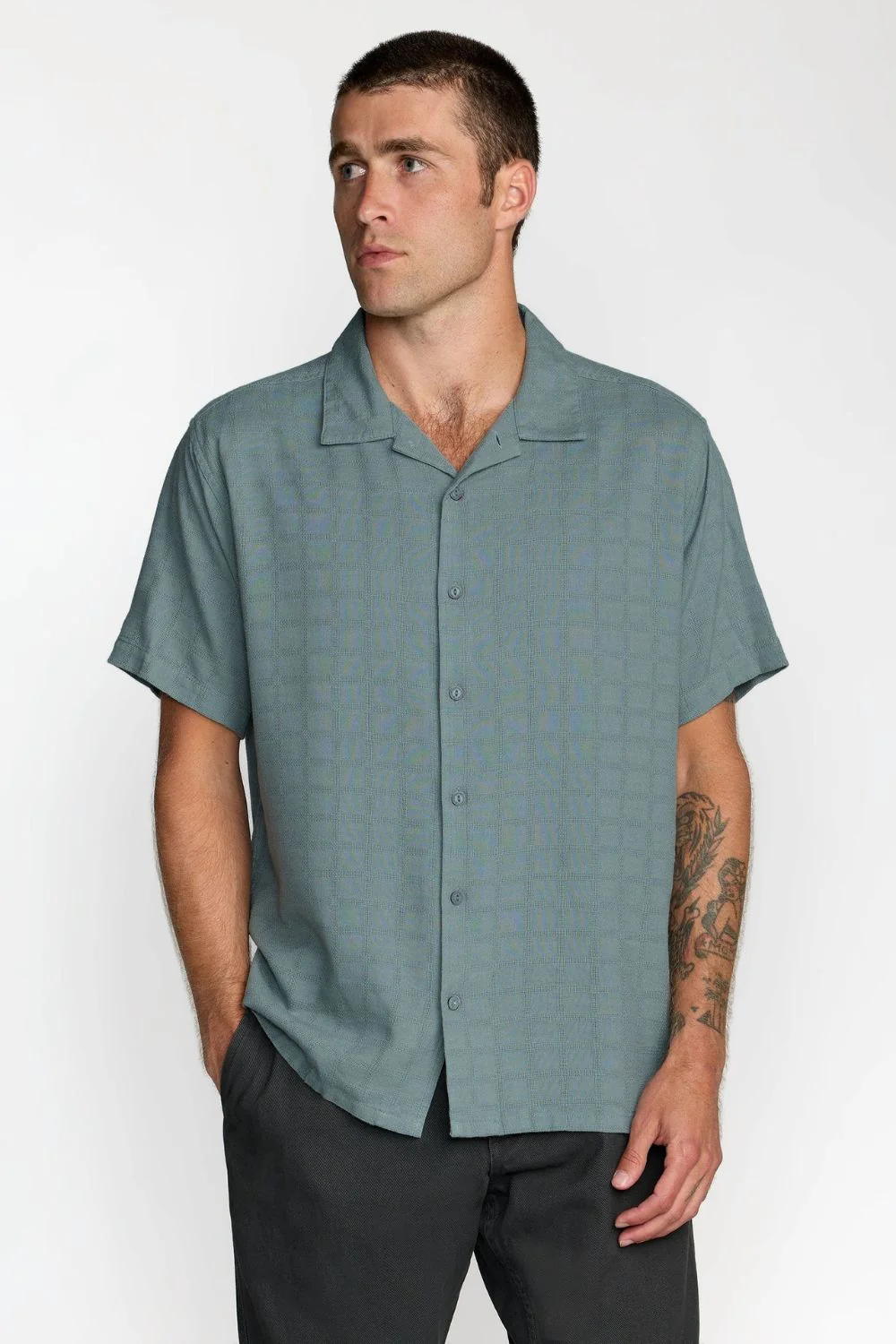 RVCA - VACANCY SHIRT - LEAD