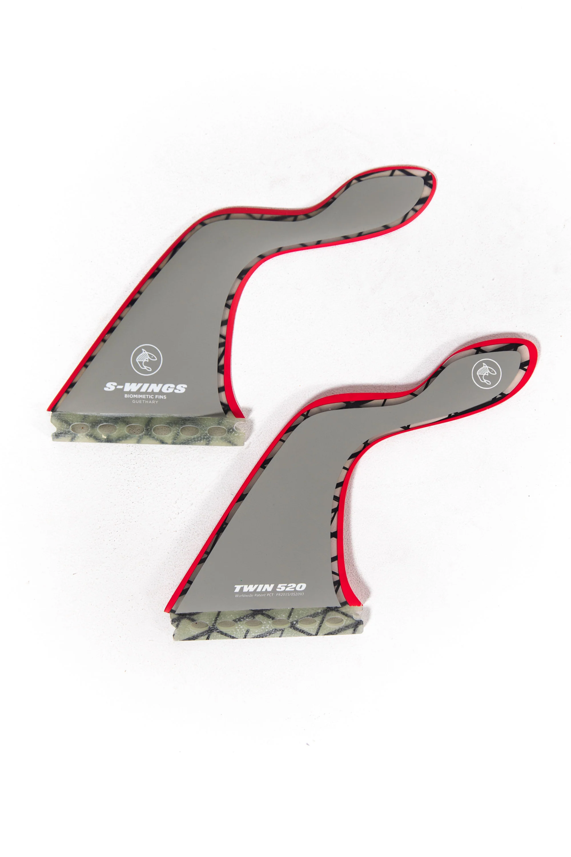 S-WINGS - TWIN 520 - CARBON - RED - Image 3