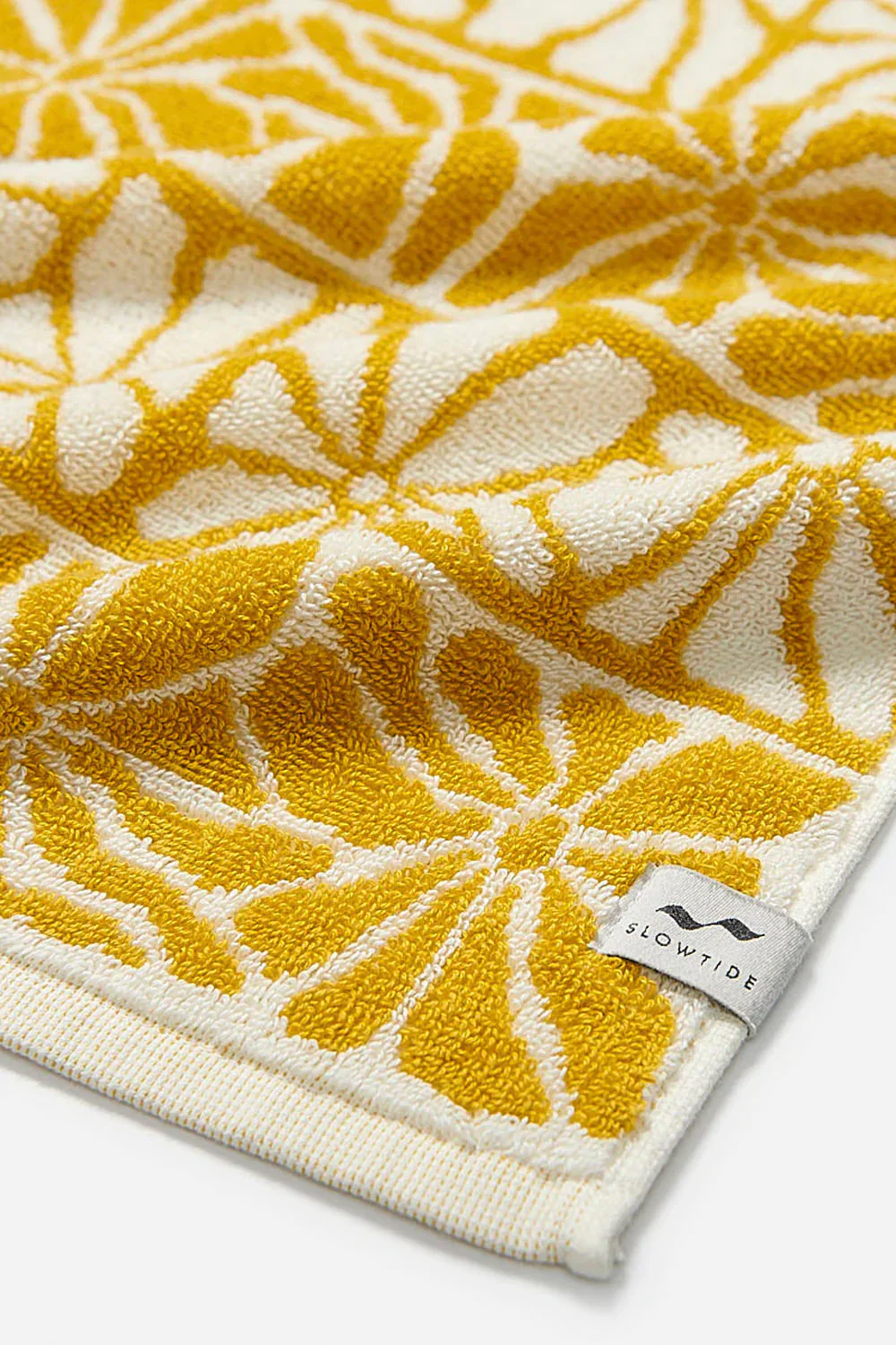 SLOWTIDE - CIAO ZEN HAND TOWEL - MUSTARD - Image 4