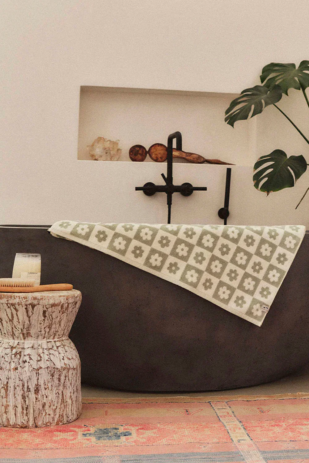 SLOWTIDE - GIGI BATH TOWEL - COASTAL MIST - Image 3