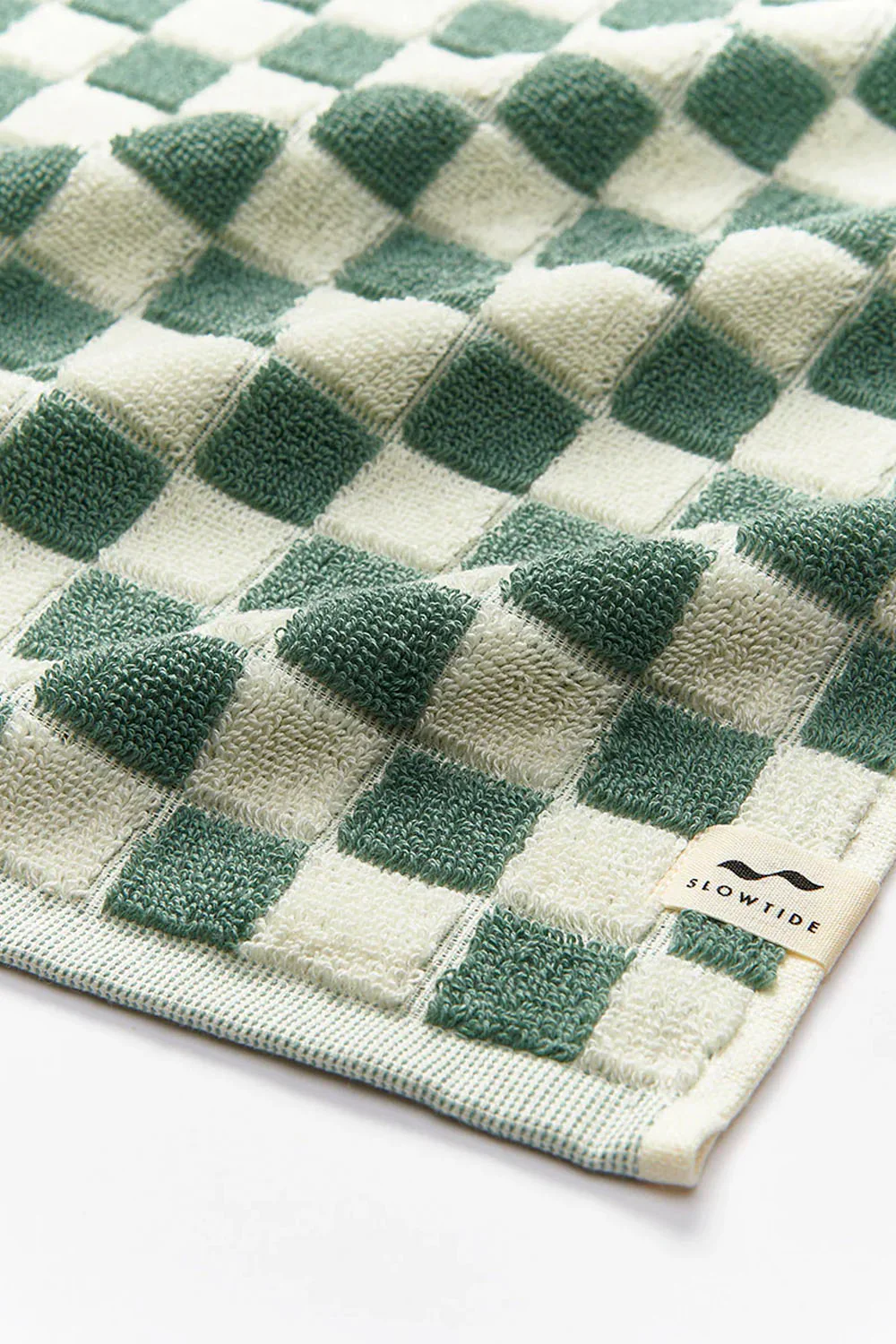 SLOWTIDE - MATE HAND TOWEL - SAGE - Image 5