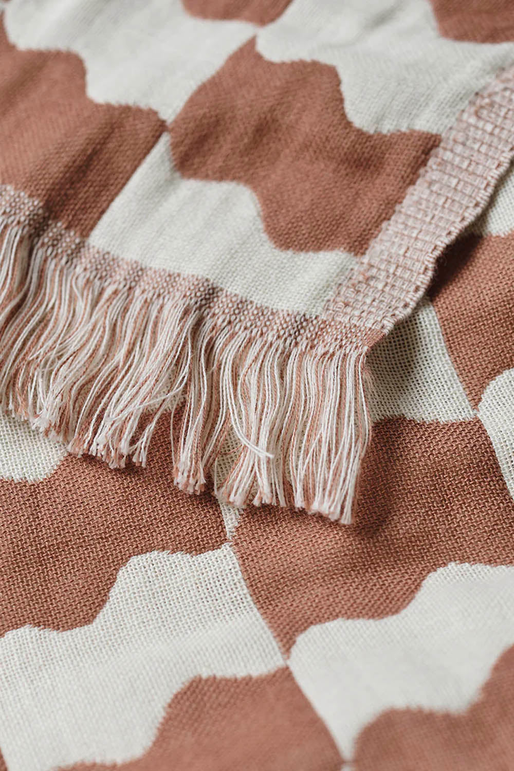 SLOWTIDE - SLOWTIDE CHECKER DRIFTWEAVE TURKISH TOWEL - Image 4
