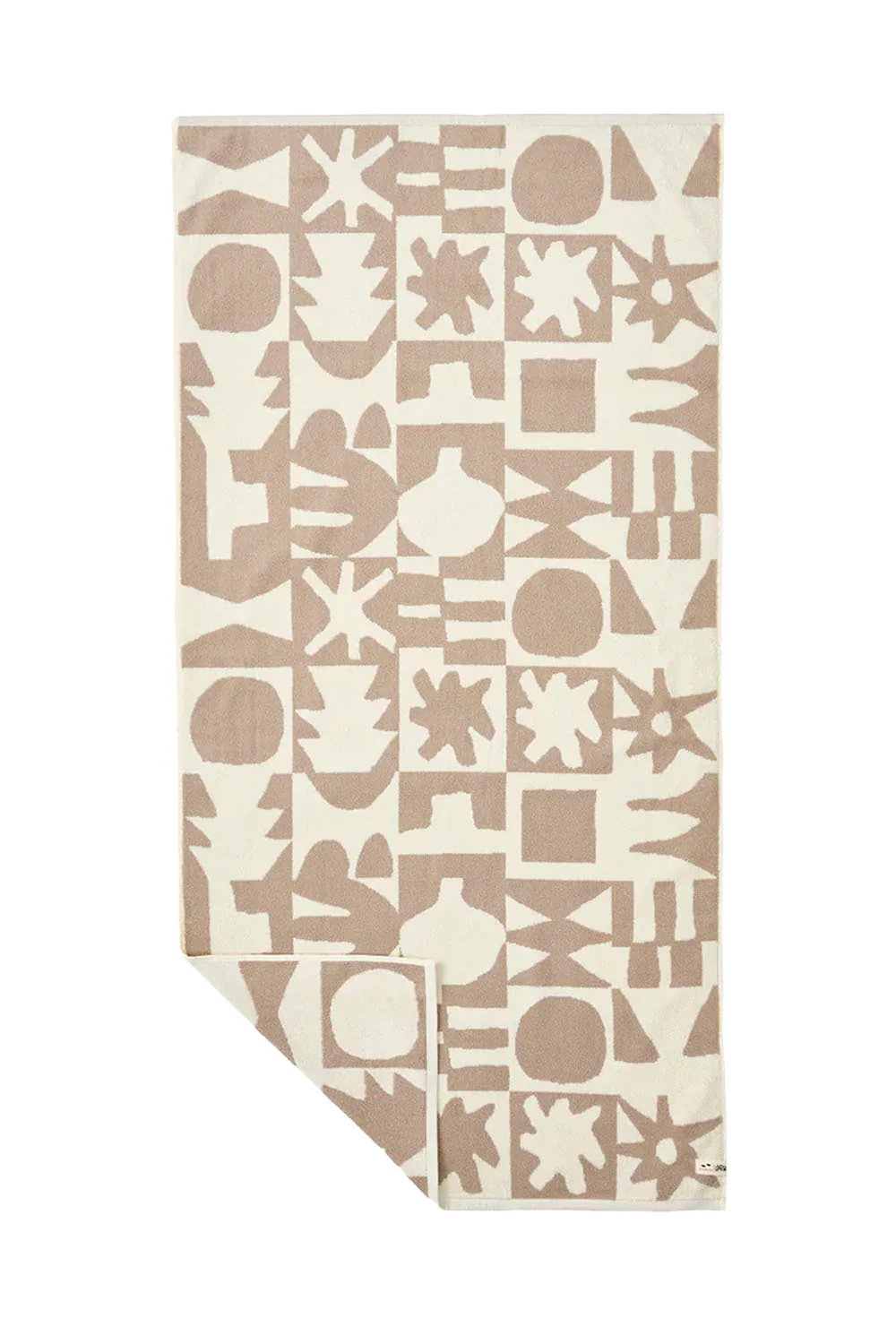 SLOWTIDE - UPTON BATH TOWEL - CEMENT