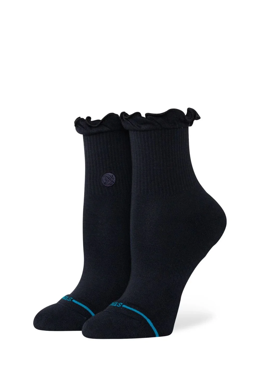 STANCE - RUFFLE ICON QUARTER - BLACK