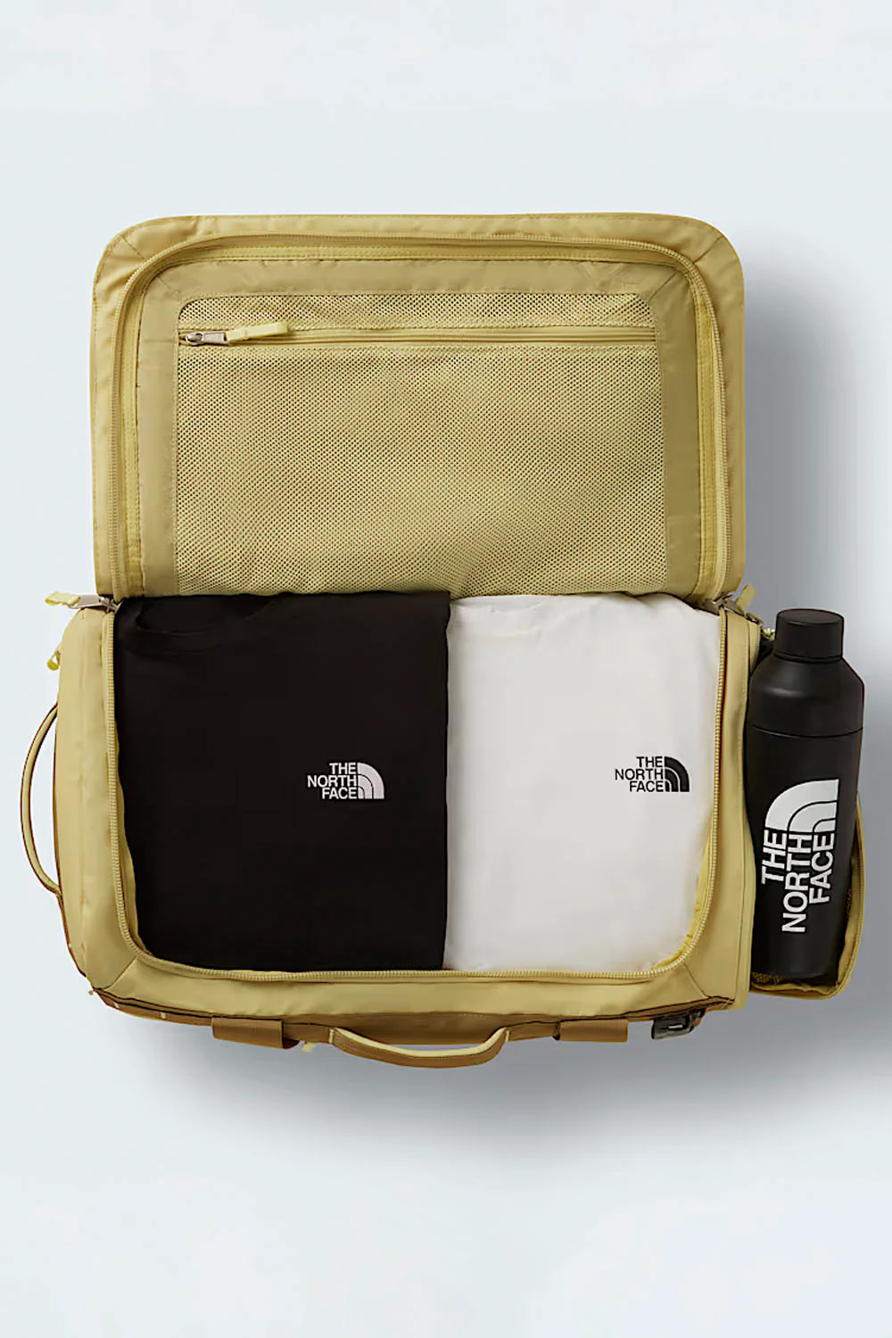 THE NORTH FACE - BASE CAMP VOYAGER DUFFEL - 42L - PEAR/CEDAR - Image 3