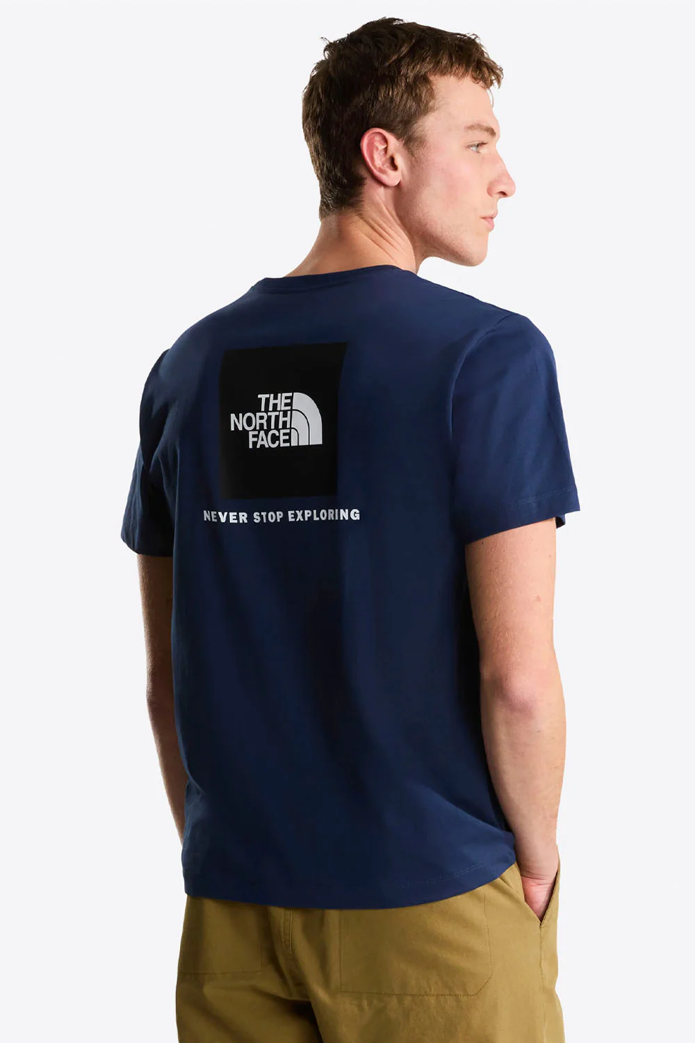 THE NORTH FACE - EVO BOX NSE REGULAR T-SHIRT - SUMMIT NAVY