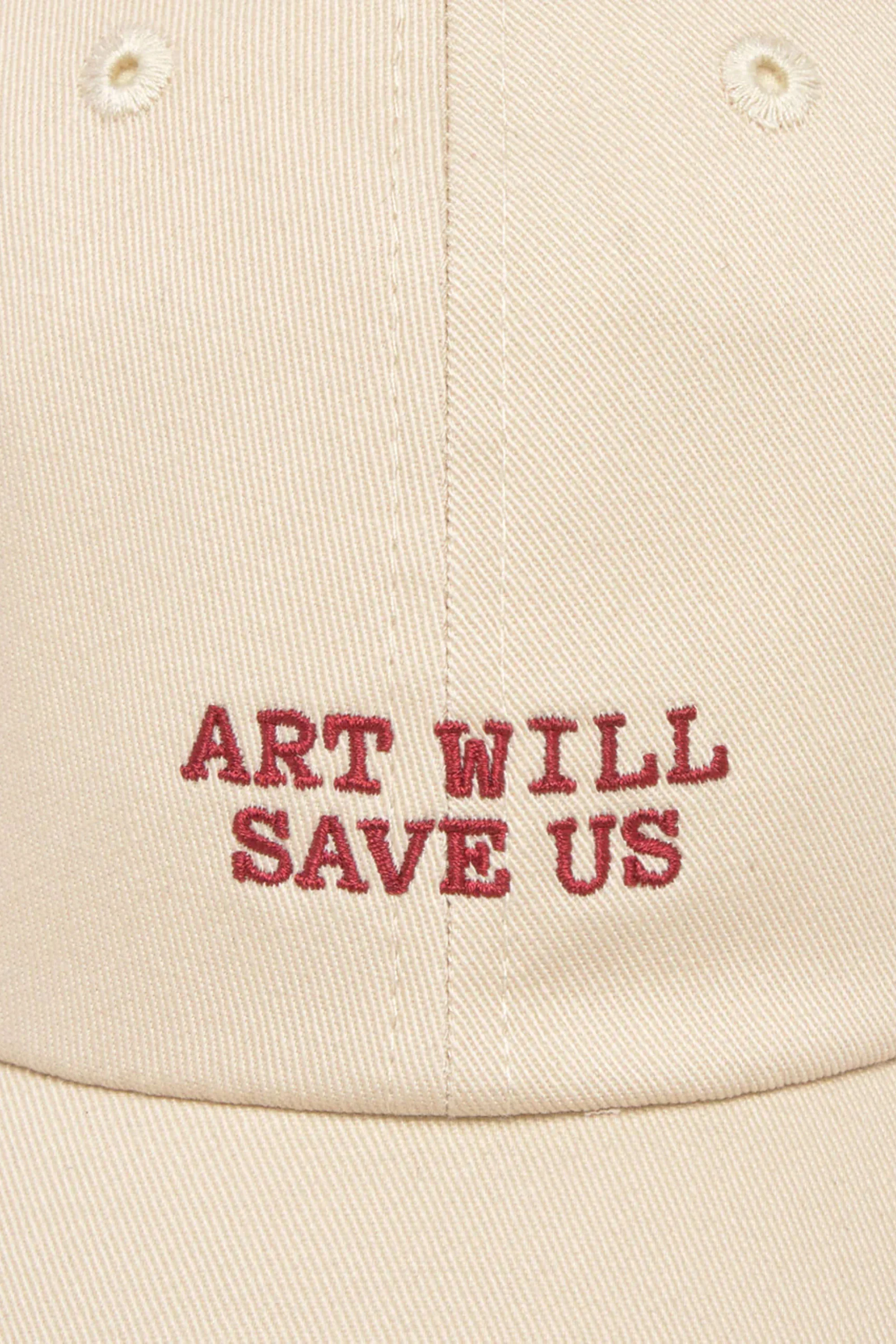 THINKING MU - CHRIS CAP - ART WILL SAVE US - IVORY - Image 3