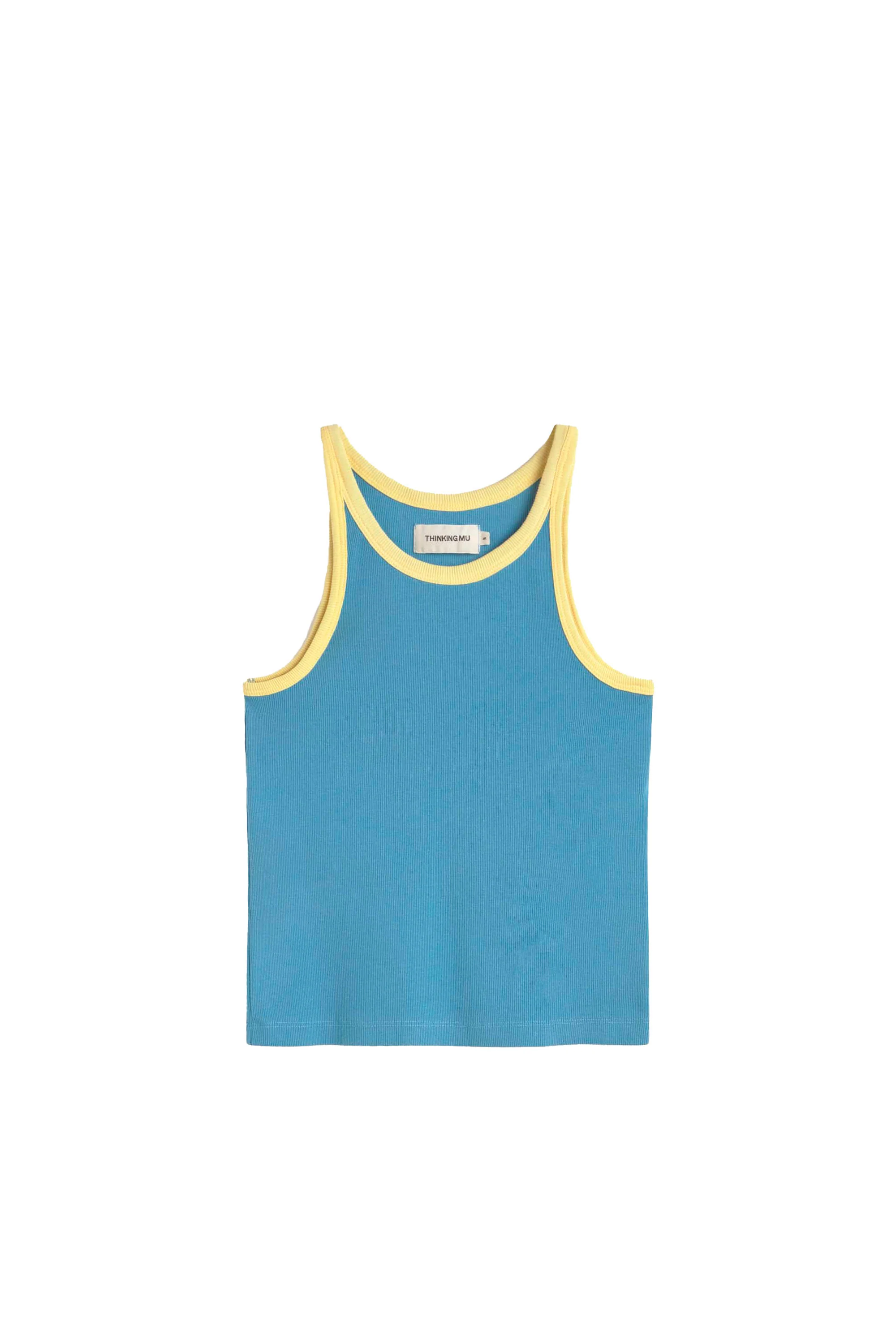 THINKING MU - HARRIET TOP - DARK DUSK