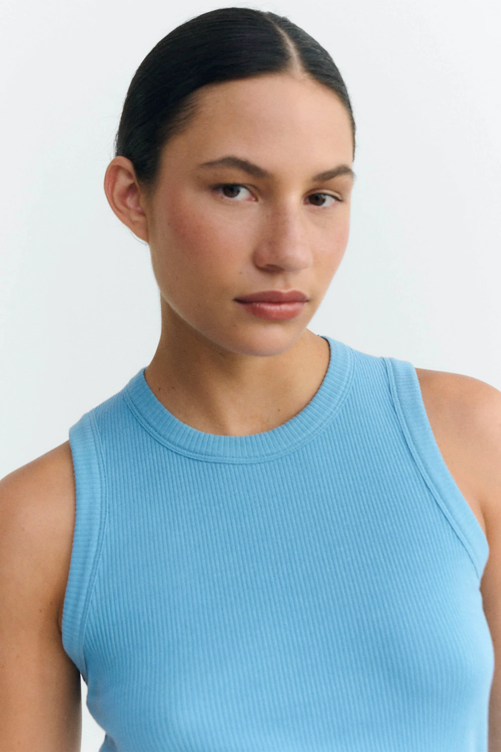 THINKING MU - JULIETTE TOP - DARK DUSK - Image 6