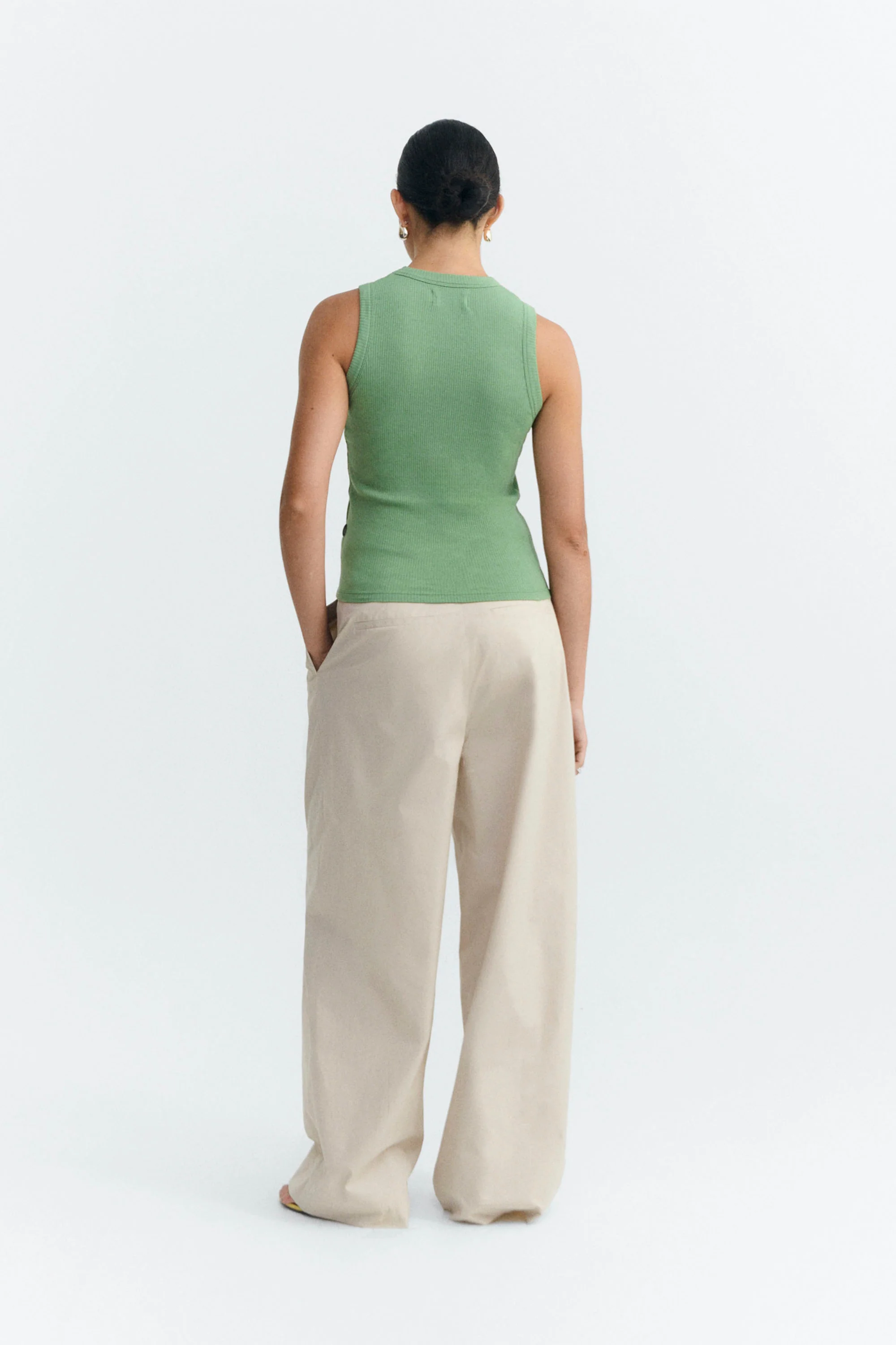 THINKING MU - JULIETTE TOP - IVY - Image 3