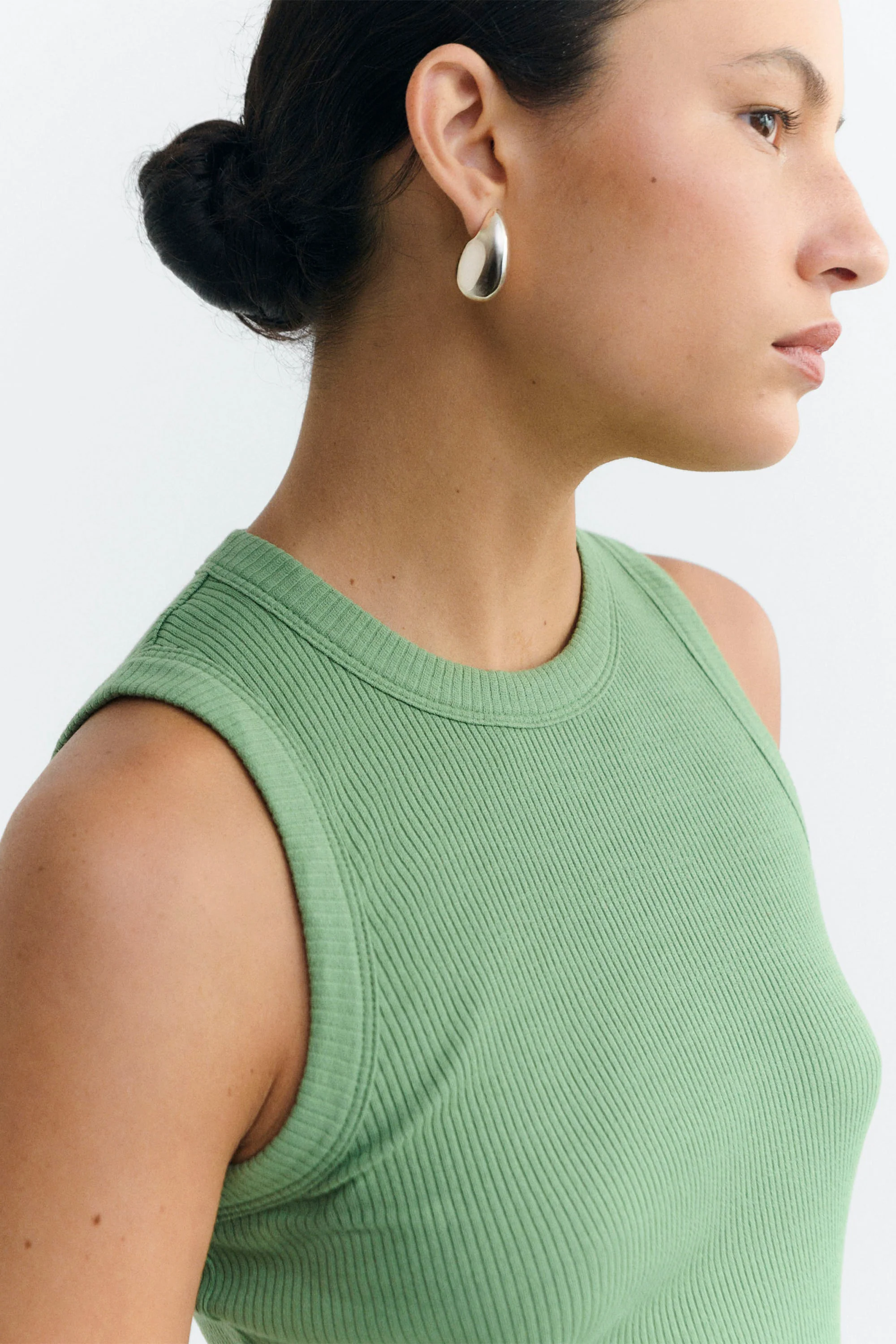 THINKING MU - JULIETTE TOP - IVY - Image 5