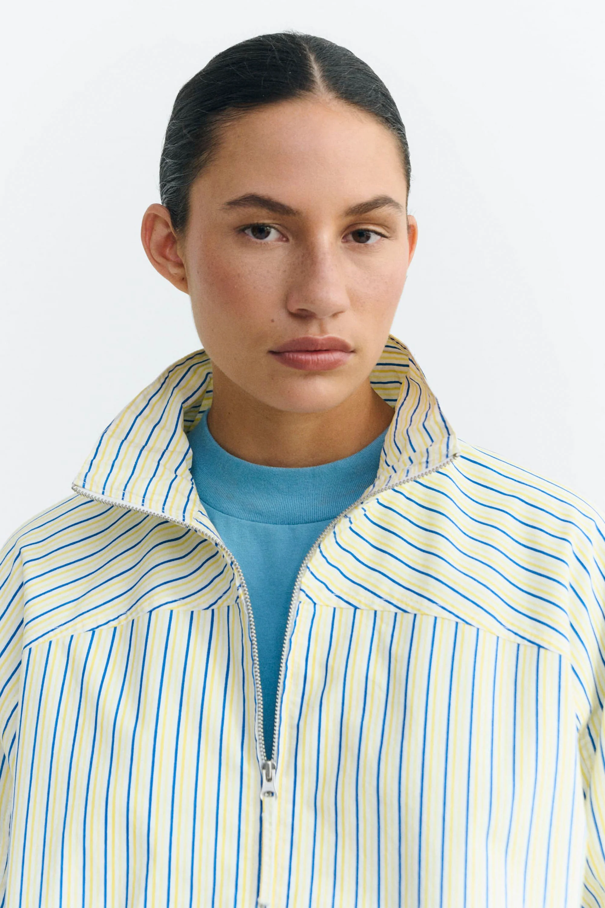 THINKING MU - MONICA JACKET - COLLIURE STRIPES - Image 5