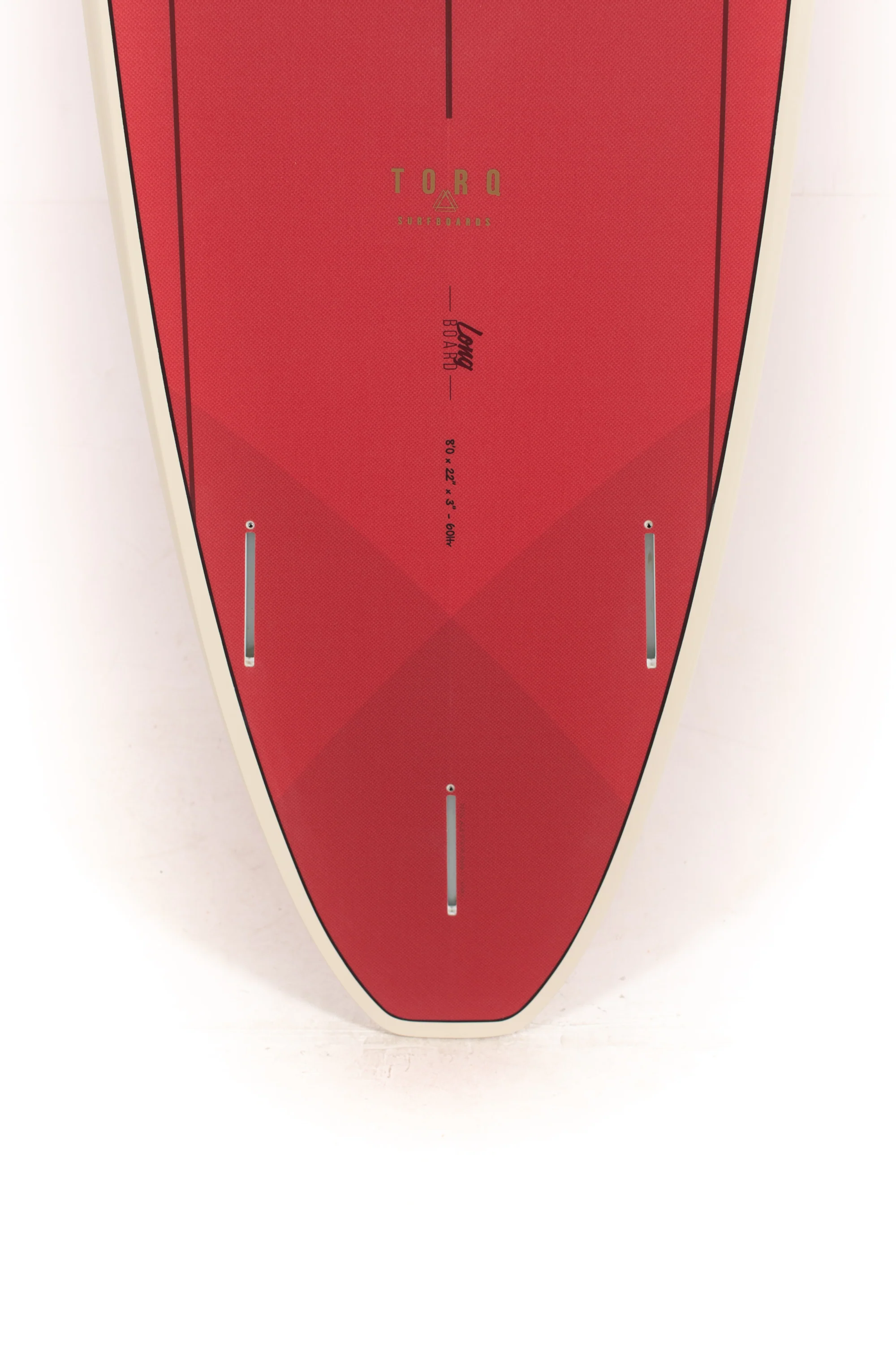 Torq Surfboards - LONGBOARD - Admiral Red - 8'0" x 22" x 3" - 60L - Image 8