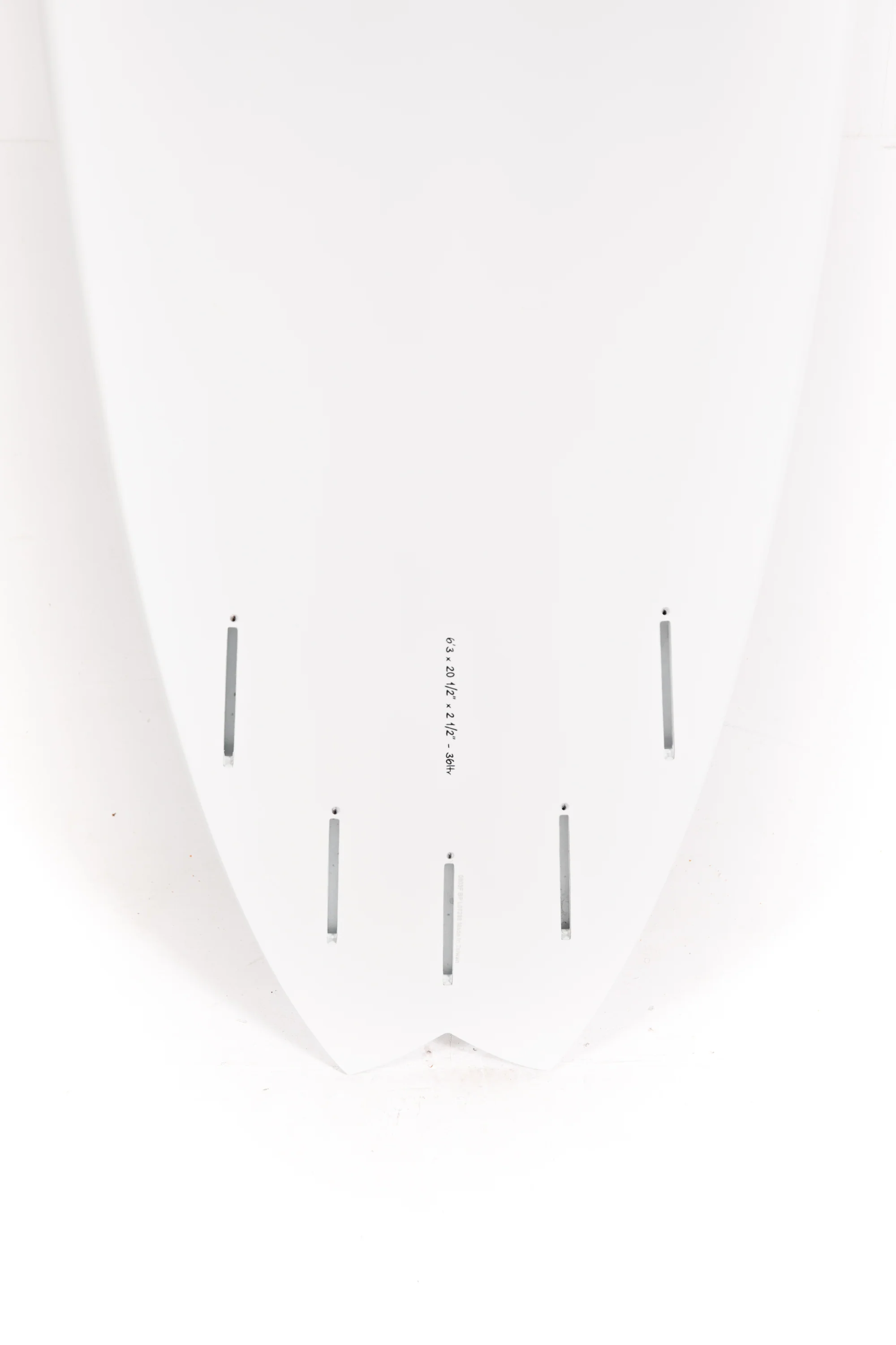 Torq Surfboards - MODFISH - White Pinline - 6'3" x 20 1/2 x 2 1/2 - 36L - Image 8