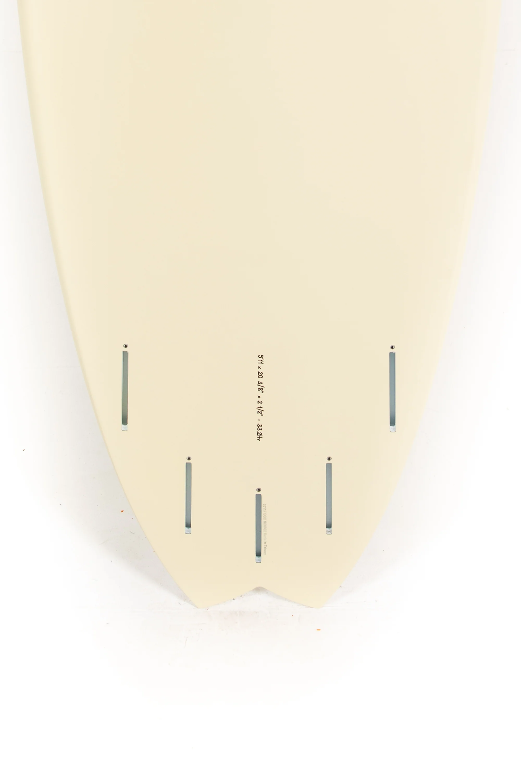 Torq Surfboards - MODFISH - Classic Cream - 5'11" x 20 3/8 x 2 1/2 - 33.2L - Image 8