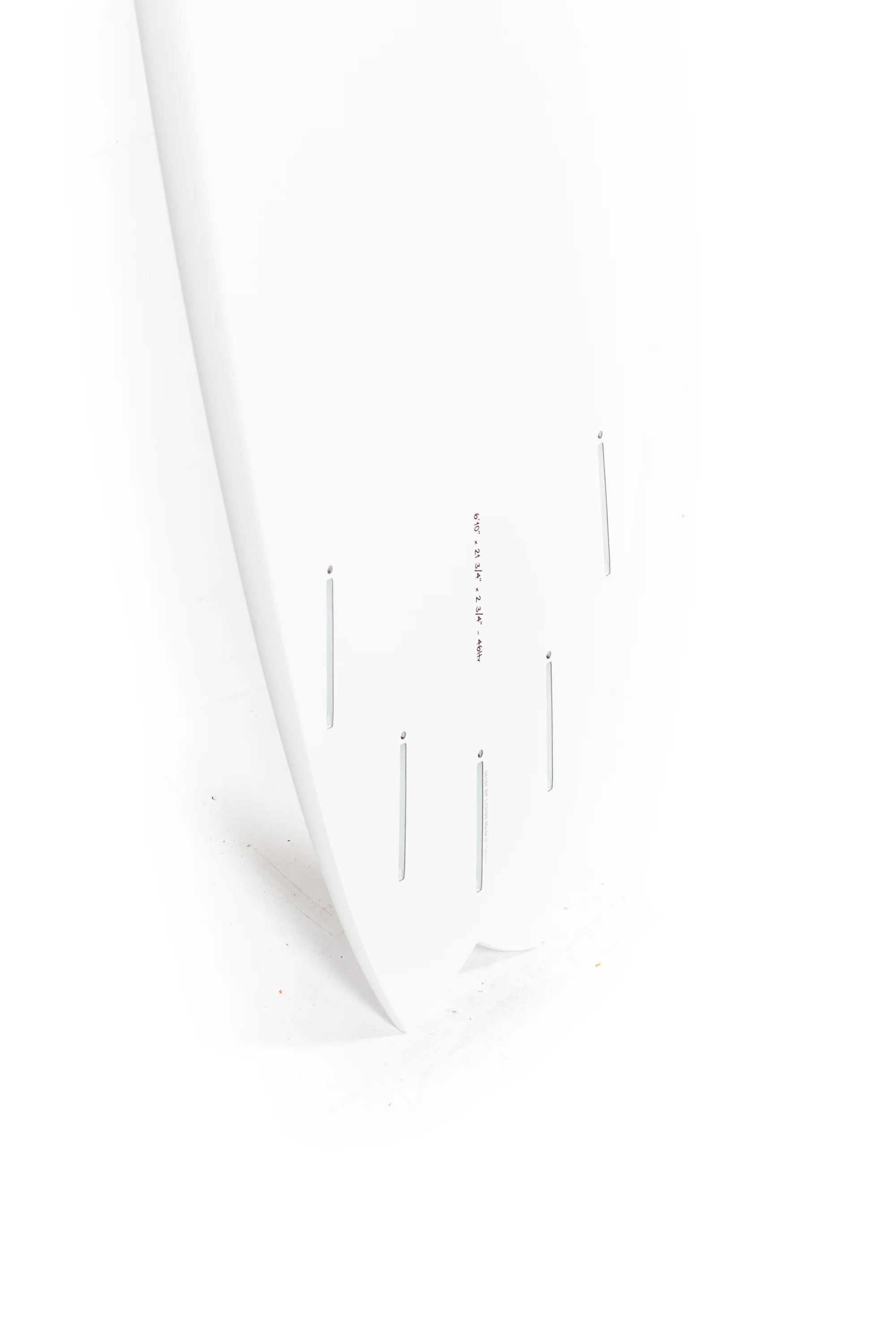 Torq Surfboards - MODFISH - White Pinline - 6'10" x 21 3/4 x 2 3/4 - 46L - Image 10