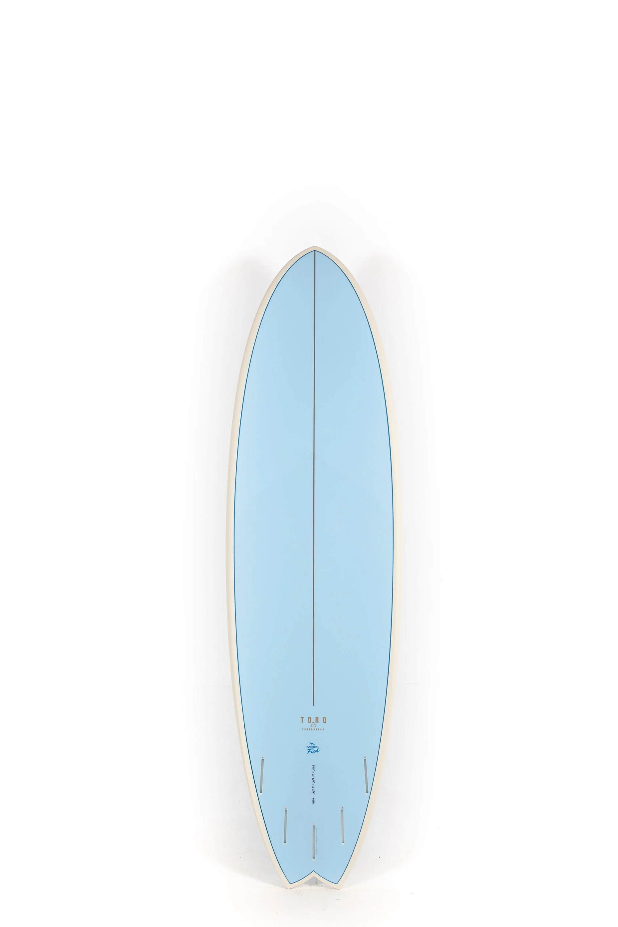 Torq Surfboards - MODFISH - Mako Blue - 6'10" x 21 3/4 x 2 3/4 - 46L - Image 2