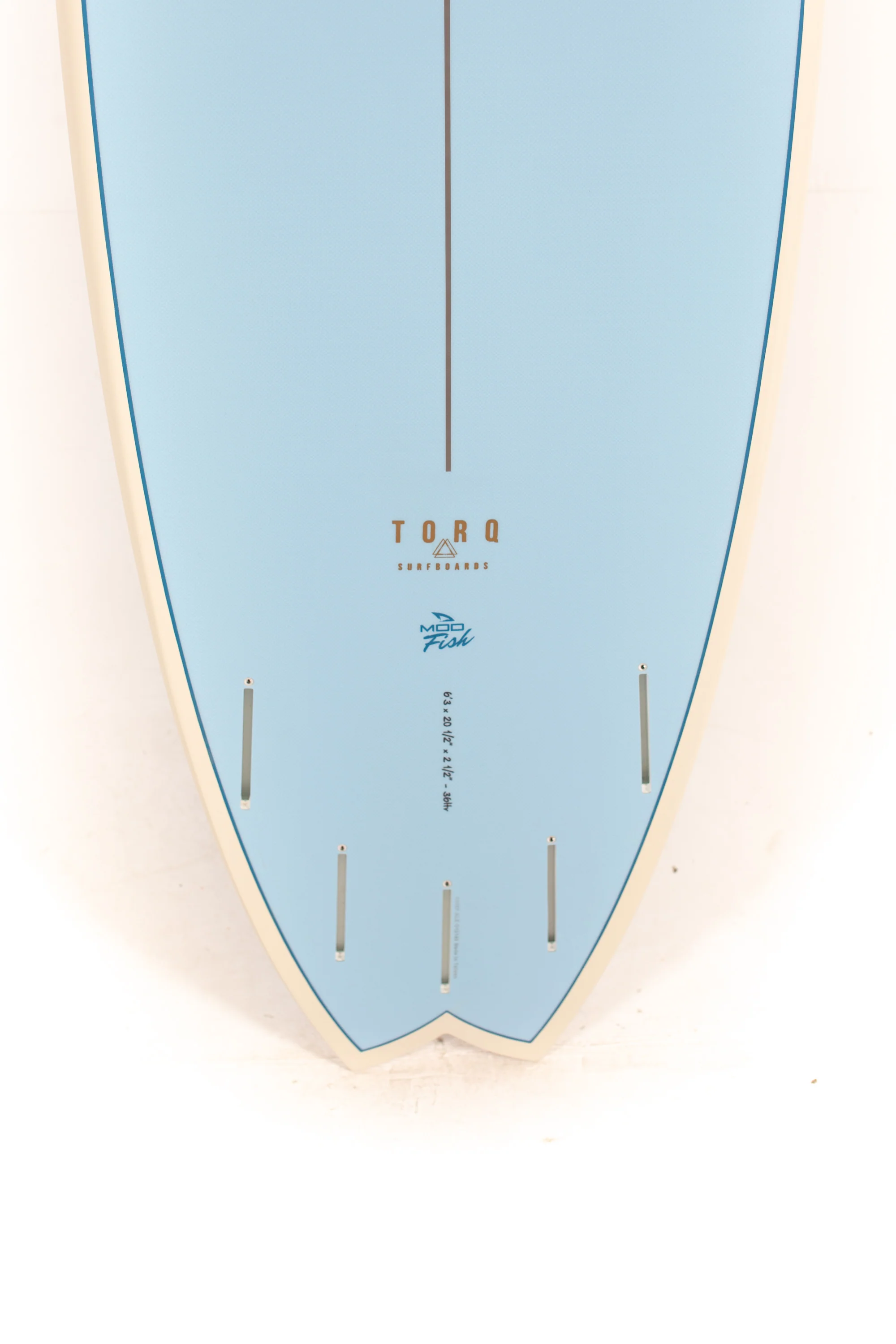 Torq Surfboards - MODFISH - Mako Blue - 6'3" x 20 1/2 x 2 1/2 - 36L - Image 8