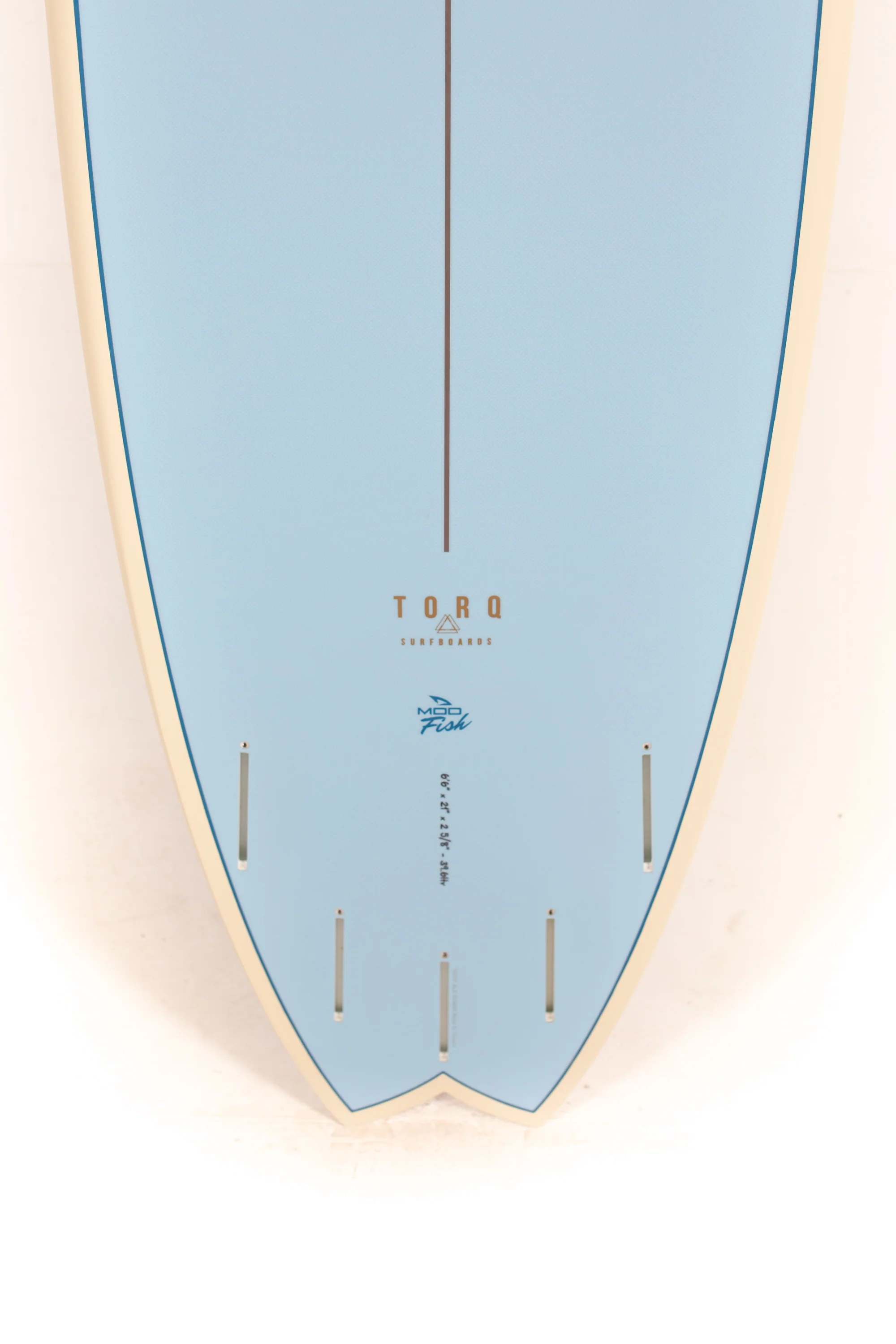 Torq Surfboards - MODFISH - Mako Blue - 6'6" x 21 x 2 5/8 - 39.6L - Image 8