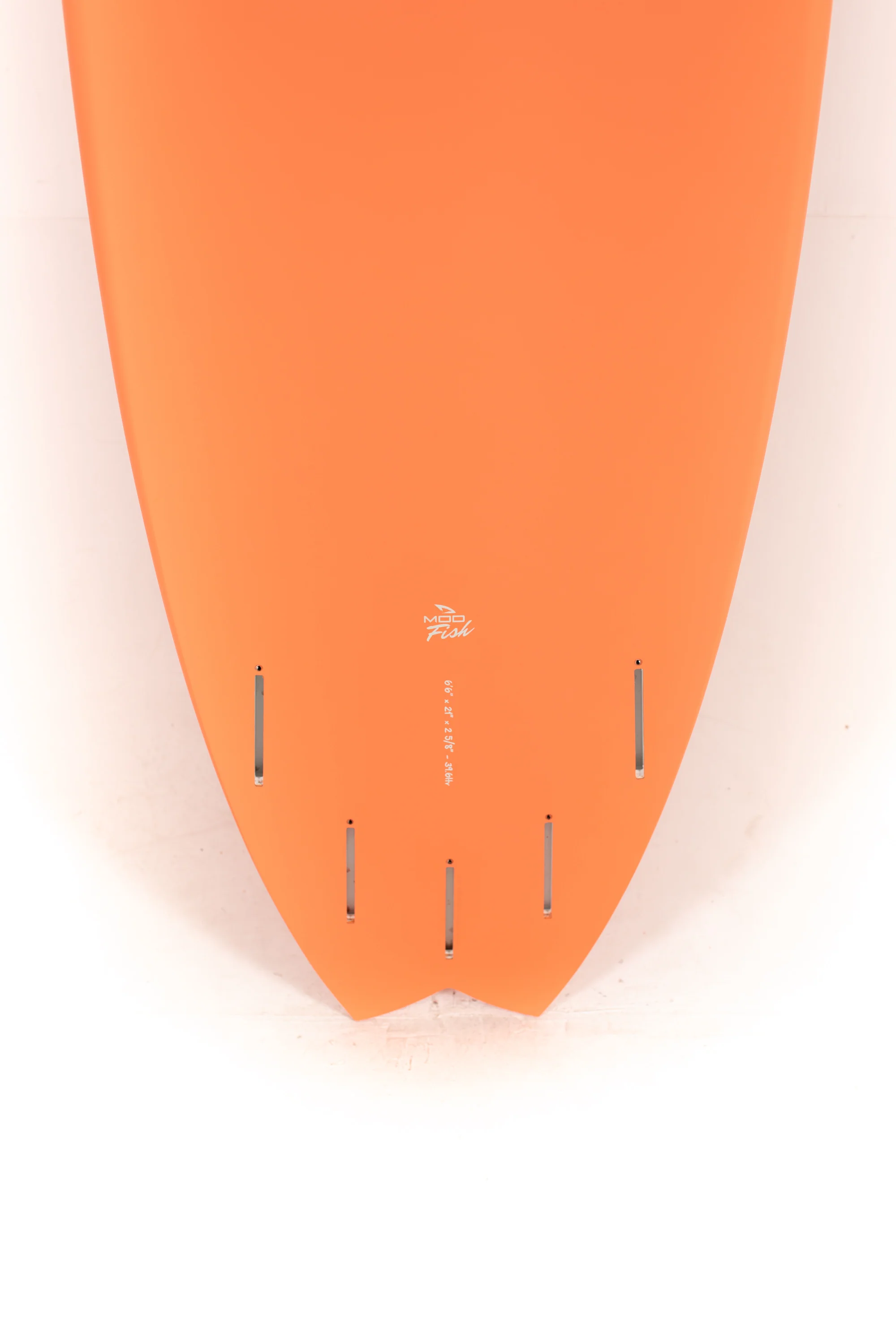 Torq Surfboards - MODFISH - Pop Coral - 6'6" x 21 x 2 5/8 - 39.6L - Image 8