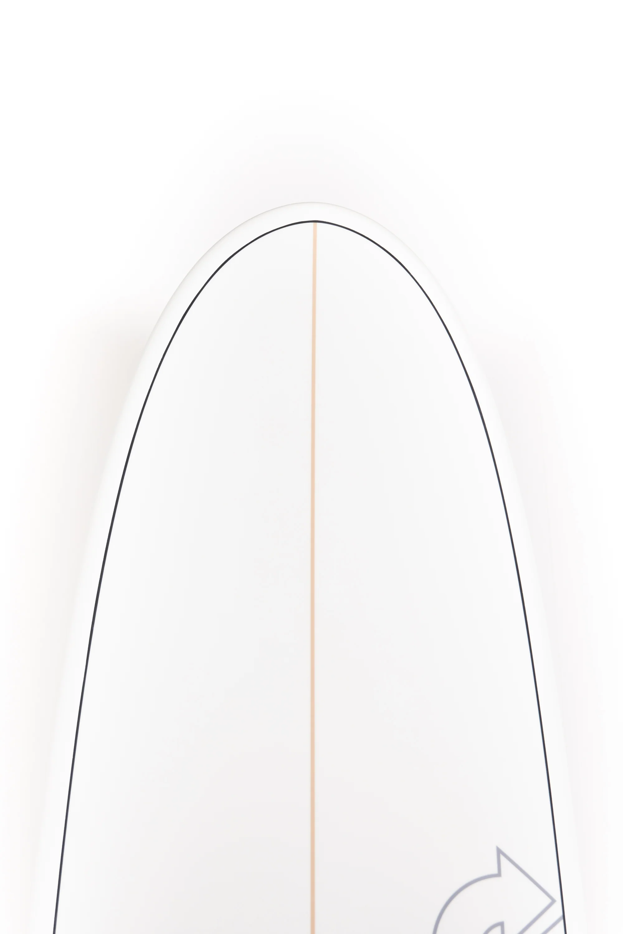 Torq Surfboards - LONGBOARD - White Pinline - 8'0" x 22" x 3" - 60L - Image 3