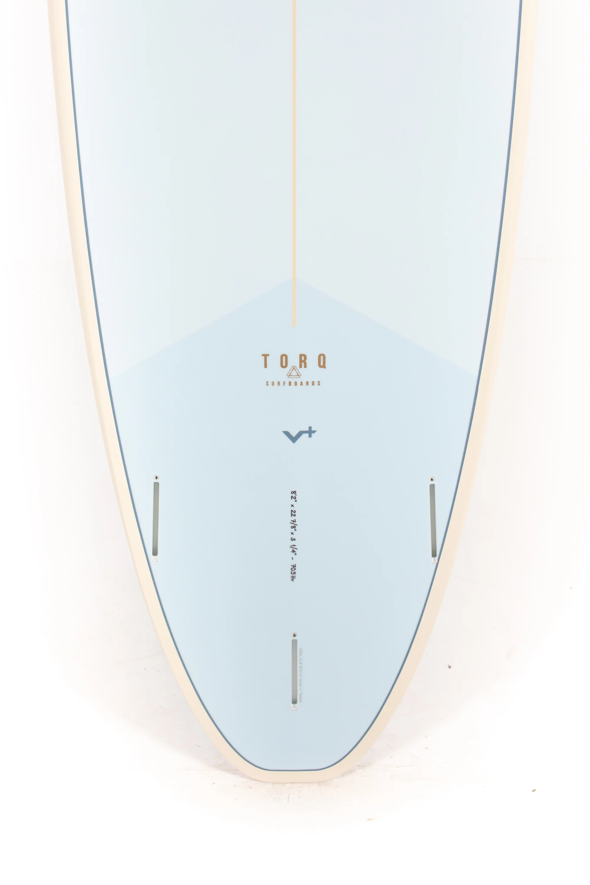 Torq Surfboards - V+ - Waikiki Blue - 8'2" x 22 1/2" x 3 7/8" - 70.5L - Image 8