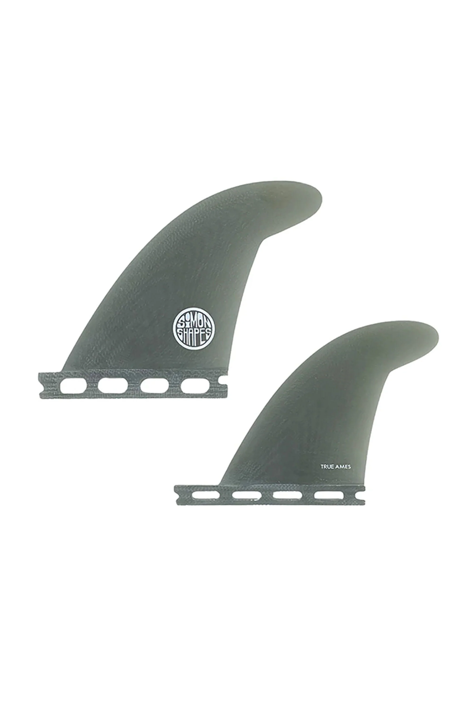 TRUE AMES - JOHN SIMON QUAD TYPE II - SMOKE - 4FINS