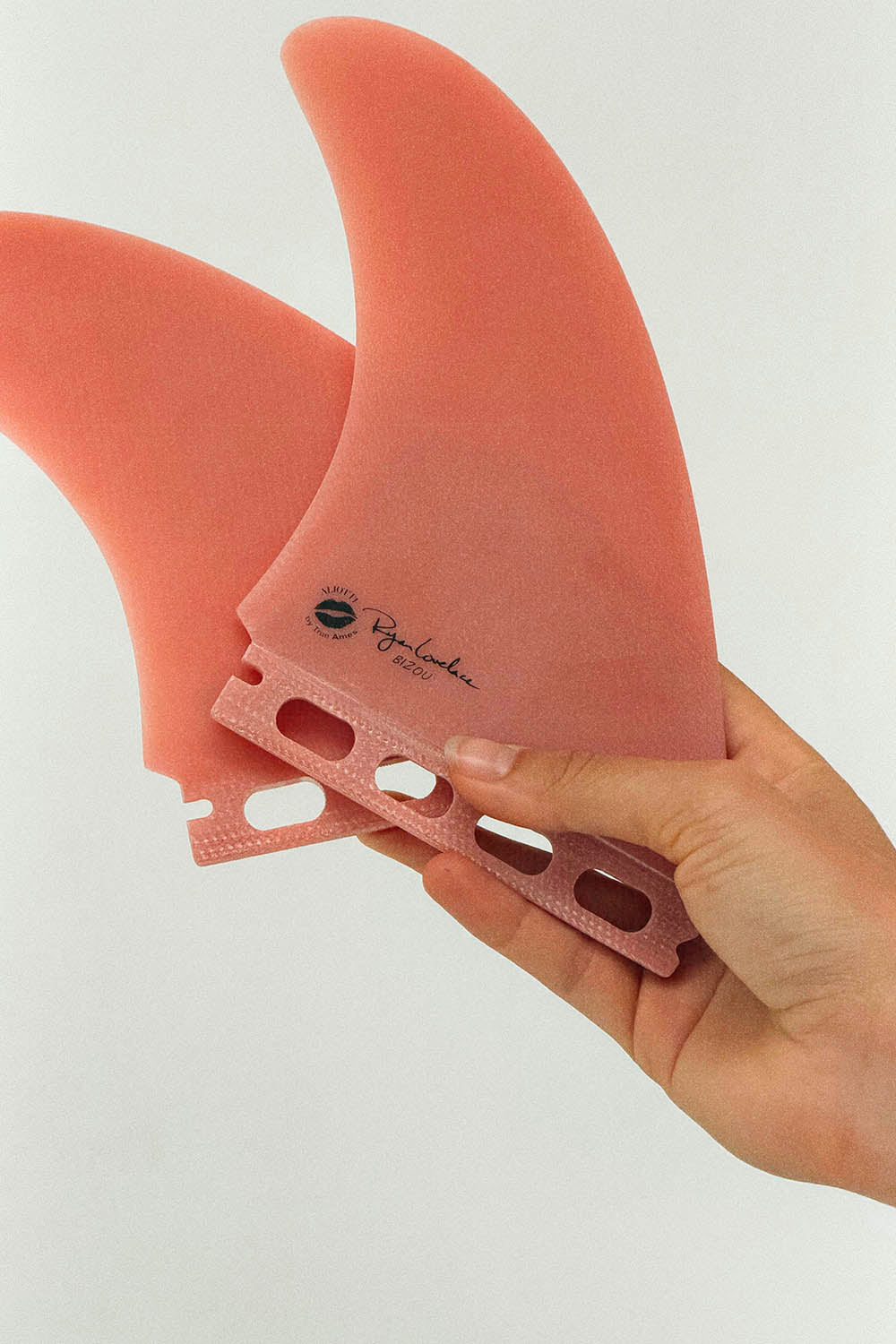 TRUE AMES - LOVELACE BIZOU TWIN - DUSTY ROSE - 2FINS - Image 2