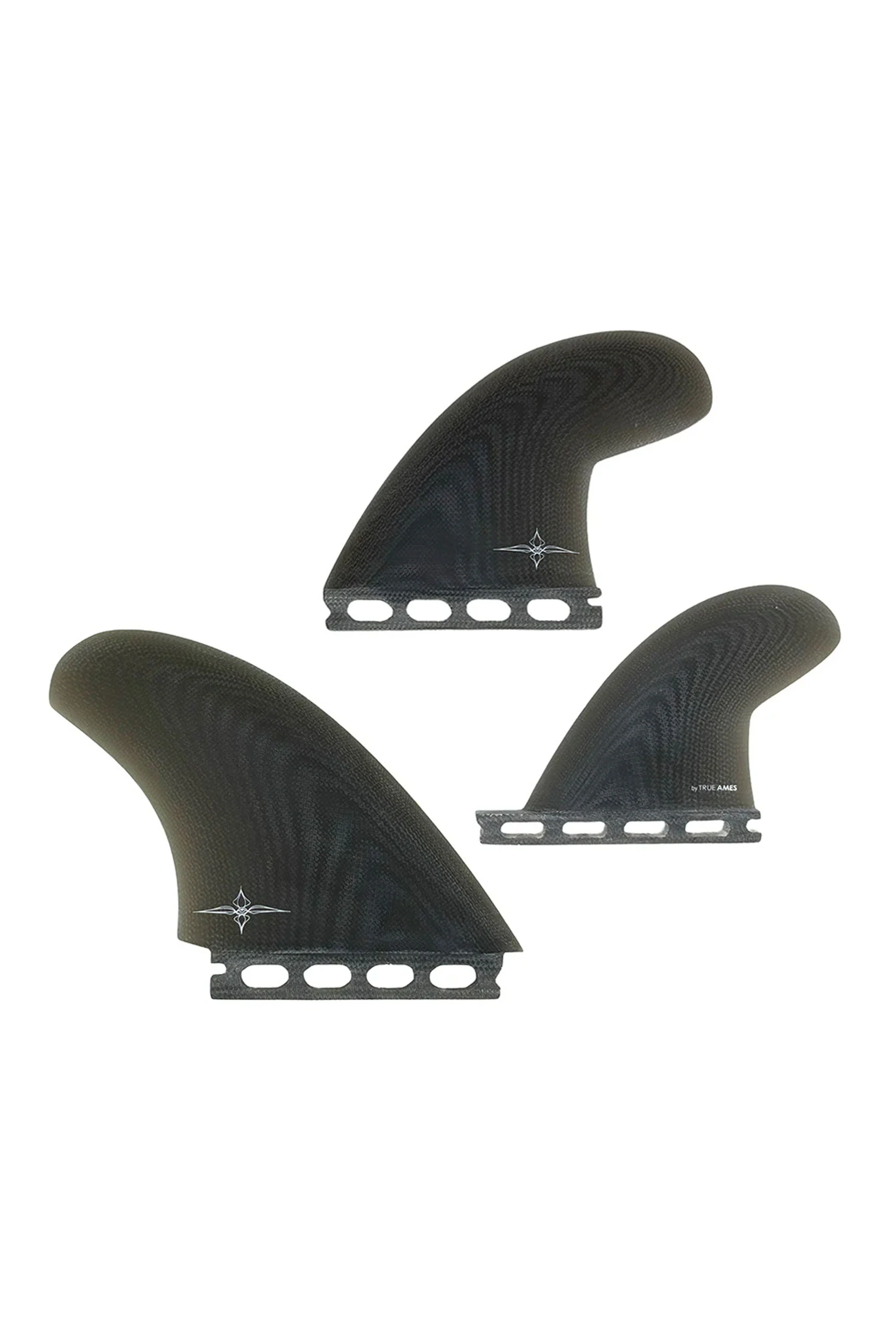 TRUE AMES - RYAN BURCH ASYM GOOFY - SMOKE - 3FINS