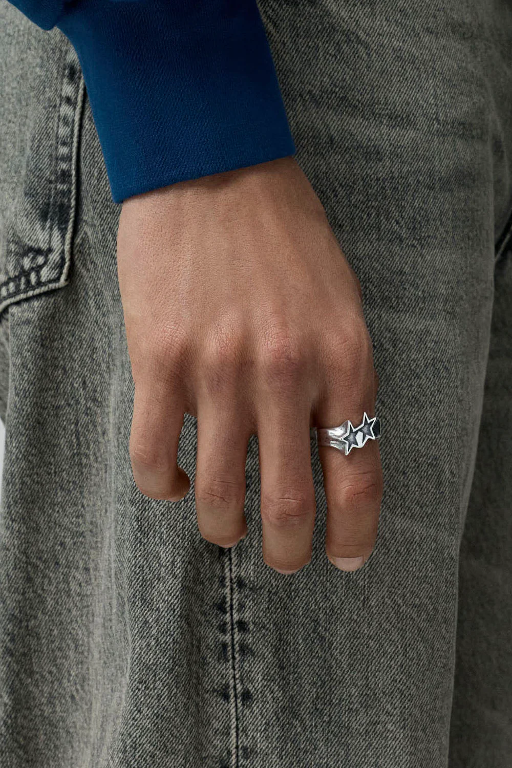 TwoJeys - TILTED ICON RING - SILVER - Image 3