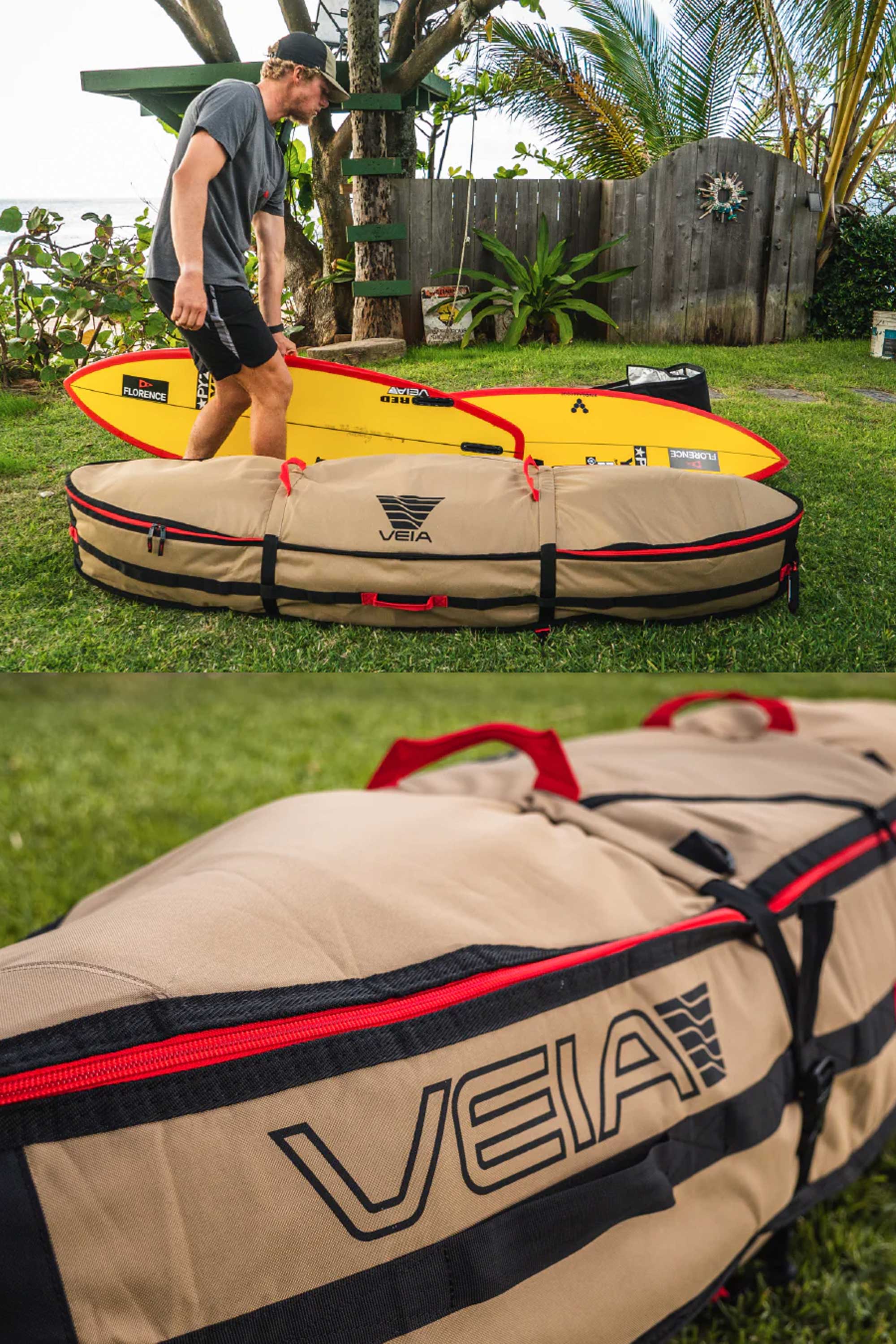 VEIA SUPPLIES - 4 BOARD TRAVEL BAG - 7´0 - Image 6