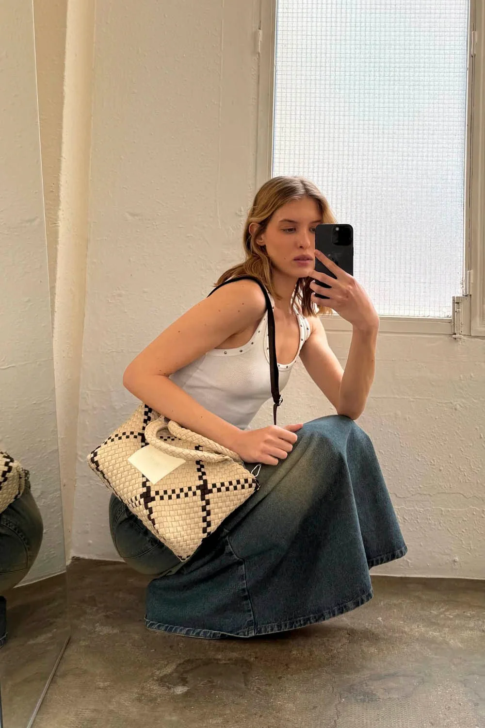 VERB TO DO - AMELIA BAG - CHILL VIBES - BEIGE/DARK BROWN - Image 6