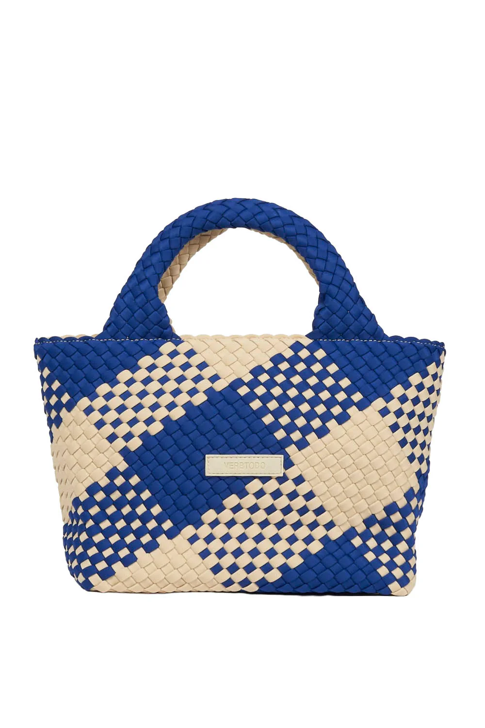 VERB TO DO - AMELIA BAG - LIFE IS SIMPLE - BEIGE/BLUE - Image 3
