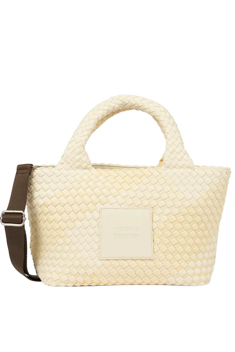 VERB TO DO - AMELIA BAG - LIFE IS SIMPLE - BEIGE/SOFT YELLOW - Image 2